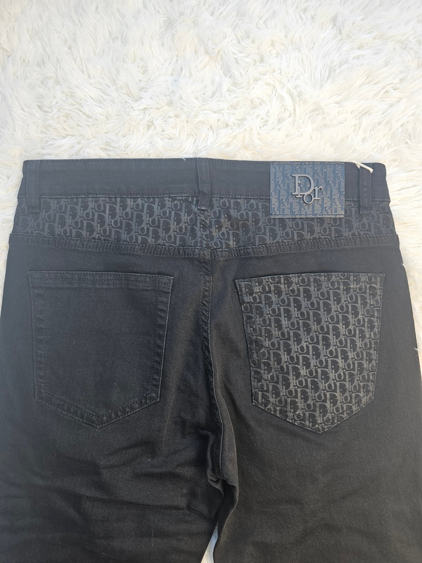 Dor Black Back Logo Jeans