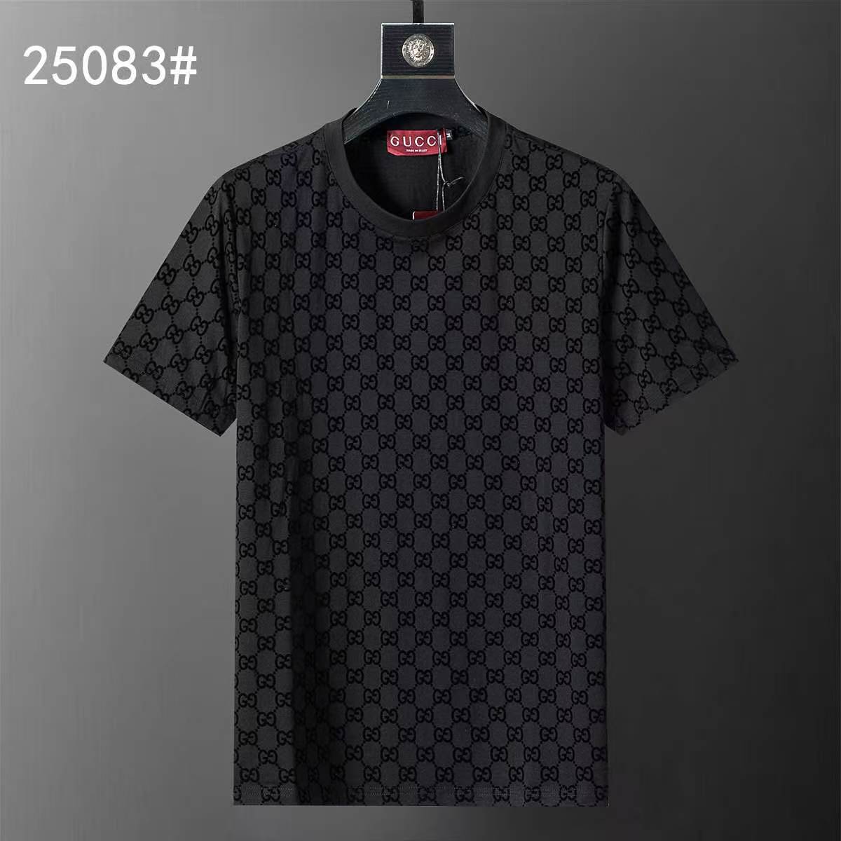 Guc Black Logo T-Shirt