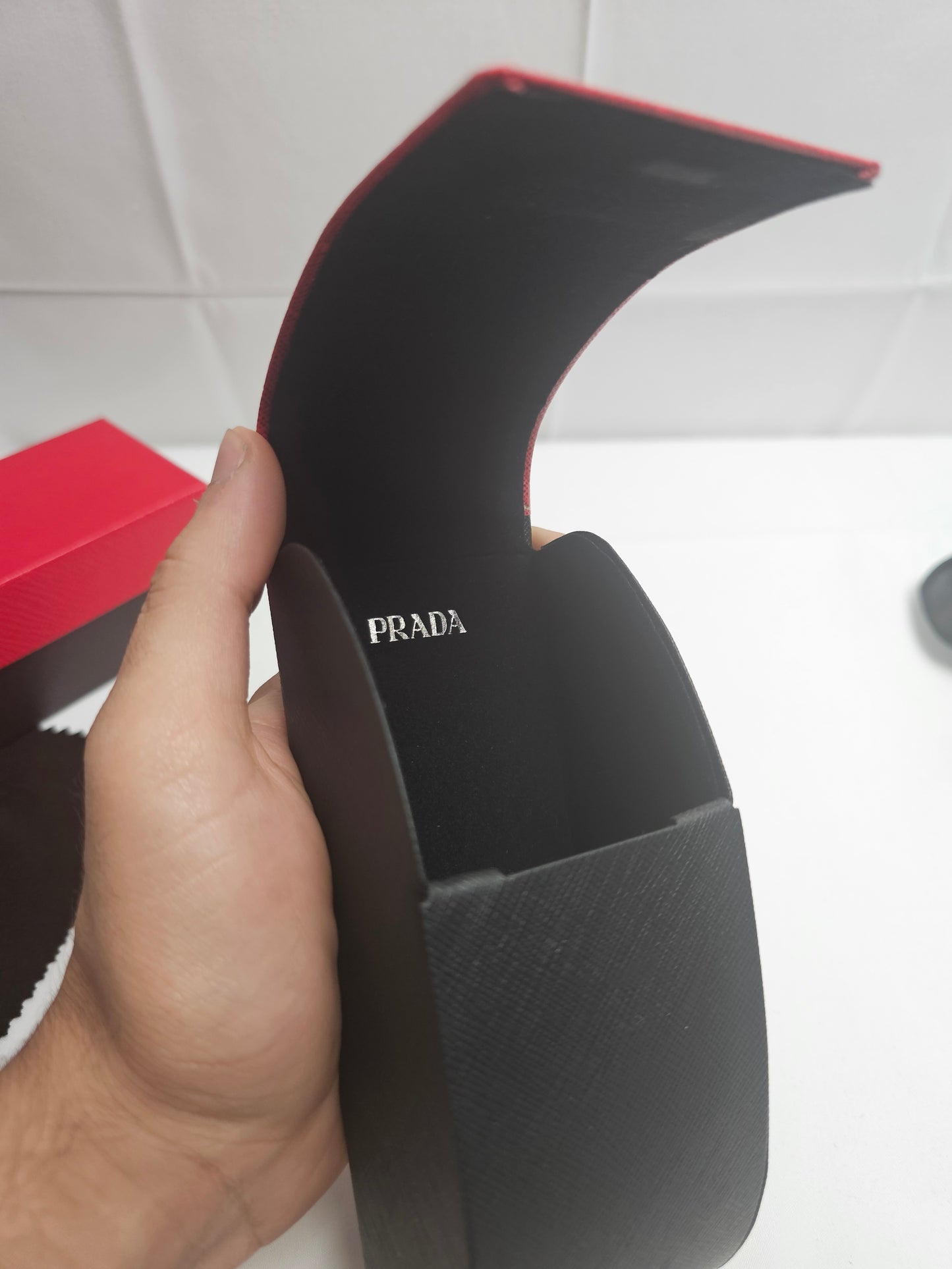 Prad Red Accent Sunglasses