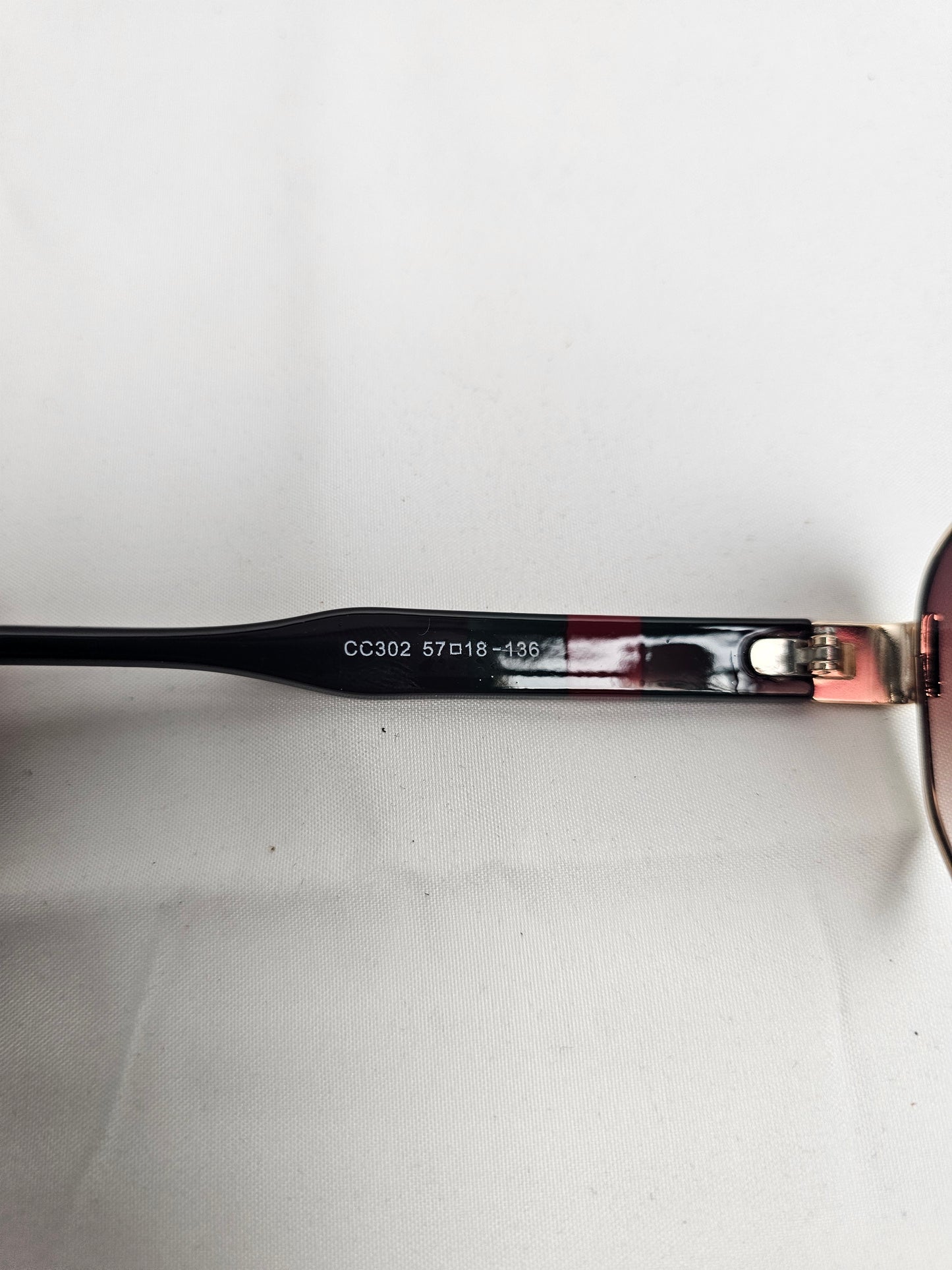 Guc Purple Logo Print Sunglasses