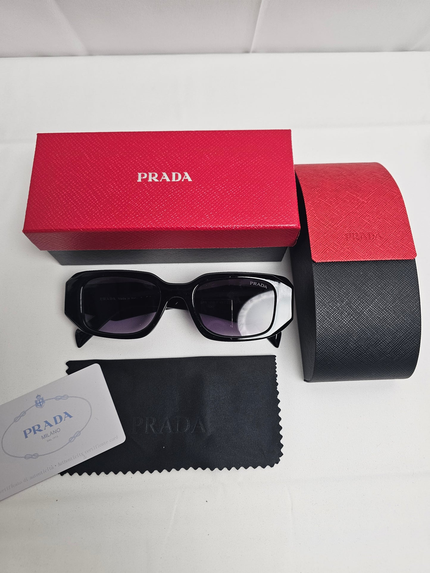 Prad Purple Logo Sunglasses