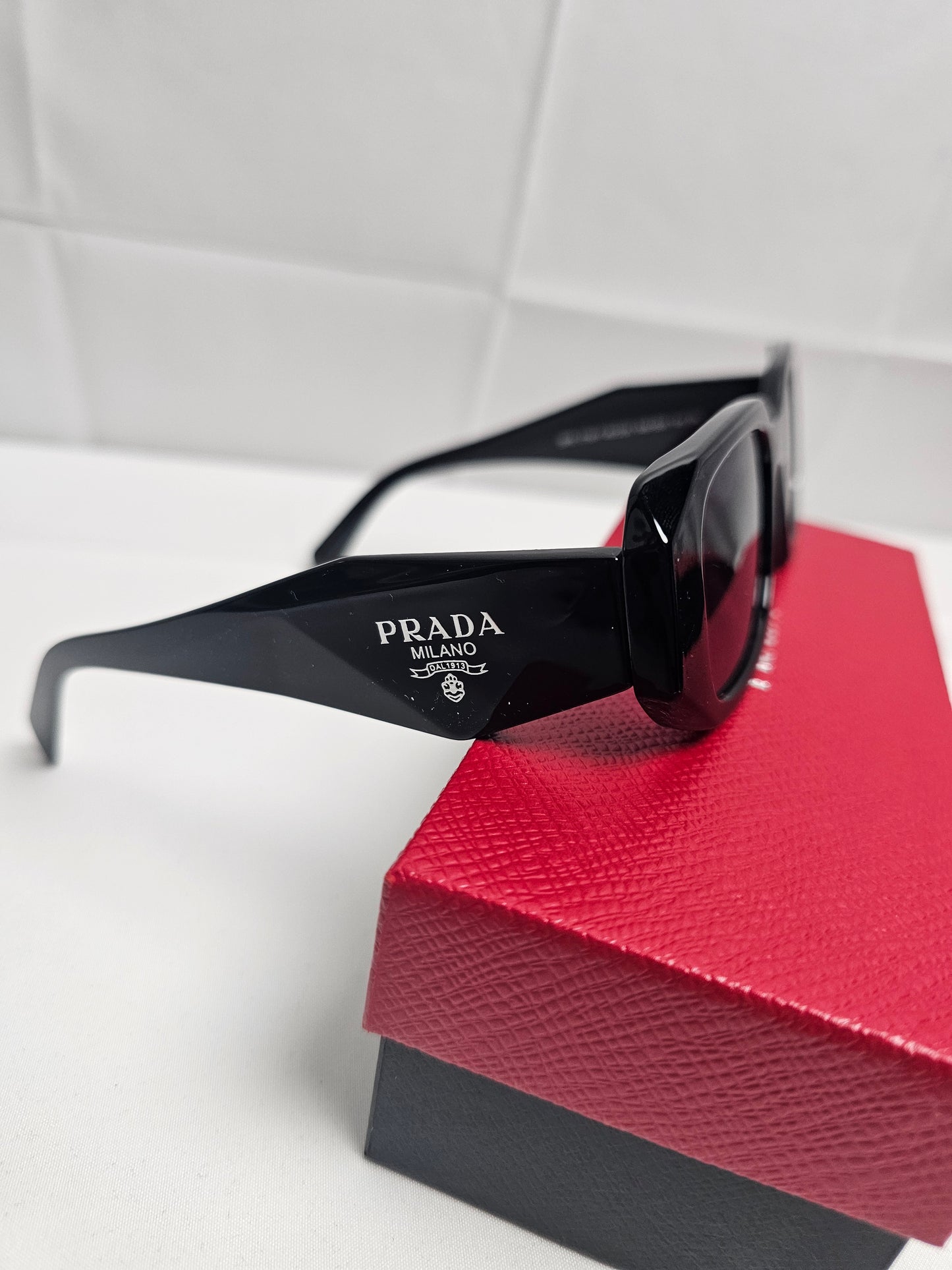 Prad Purple Logo Sunglasses