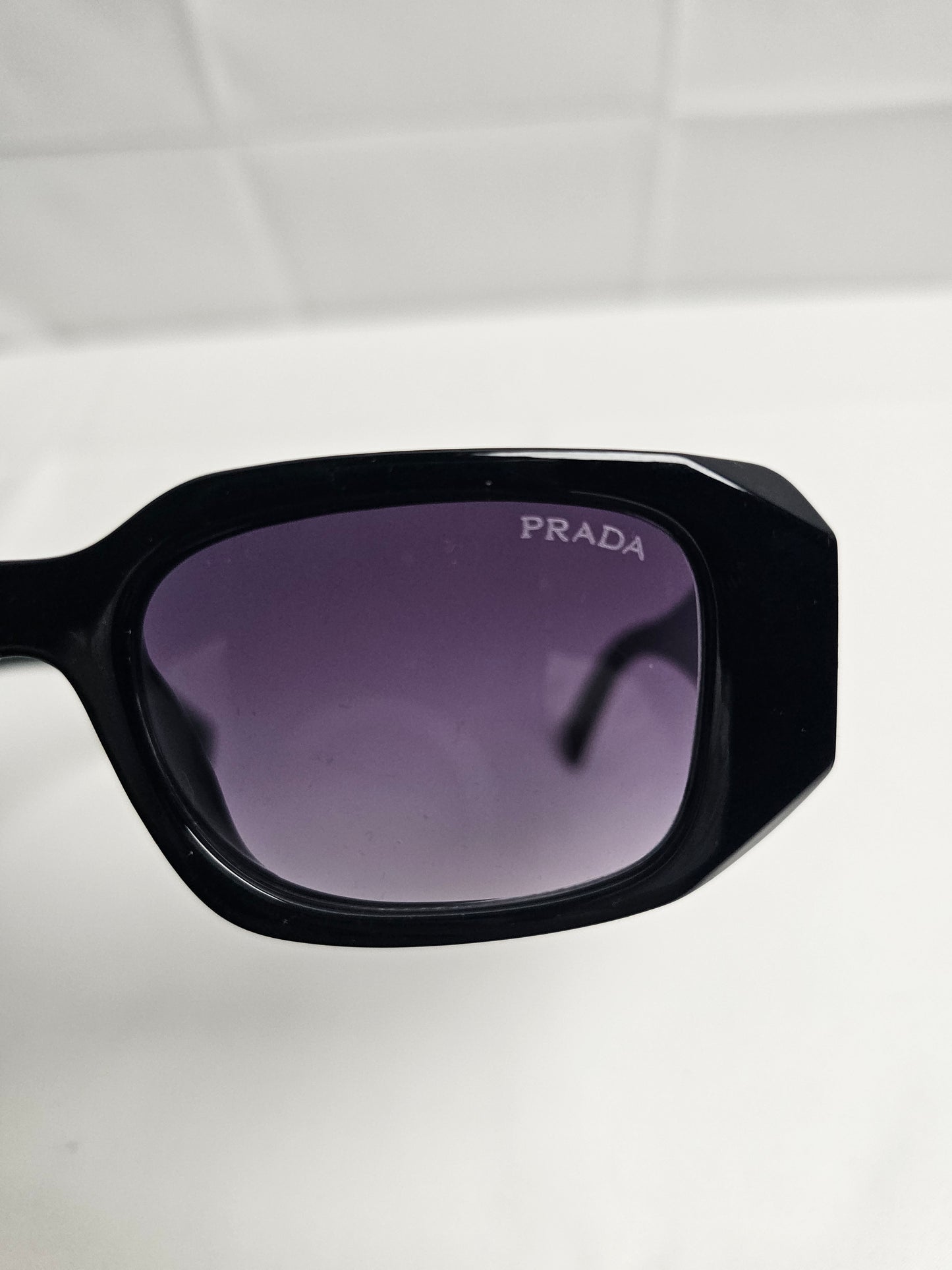 Prad Purple Logo Sunglasses