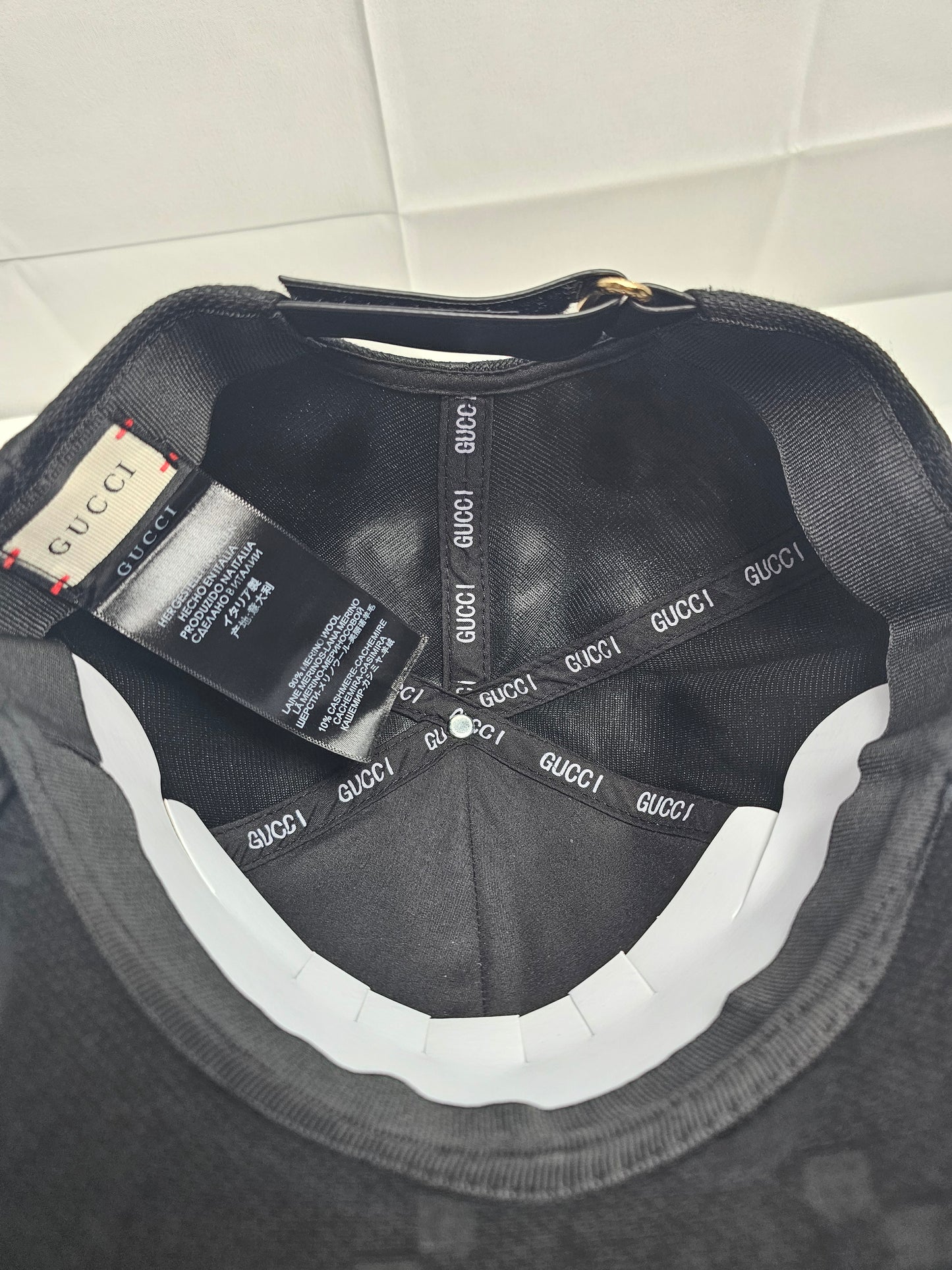 Guc Black Logo Hat