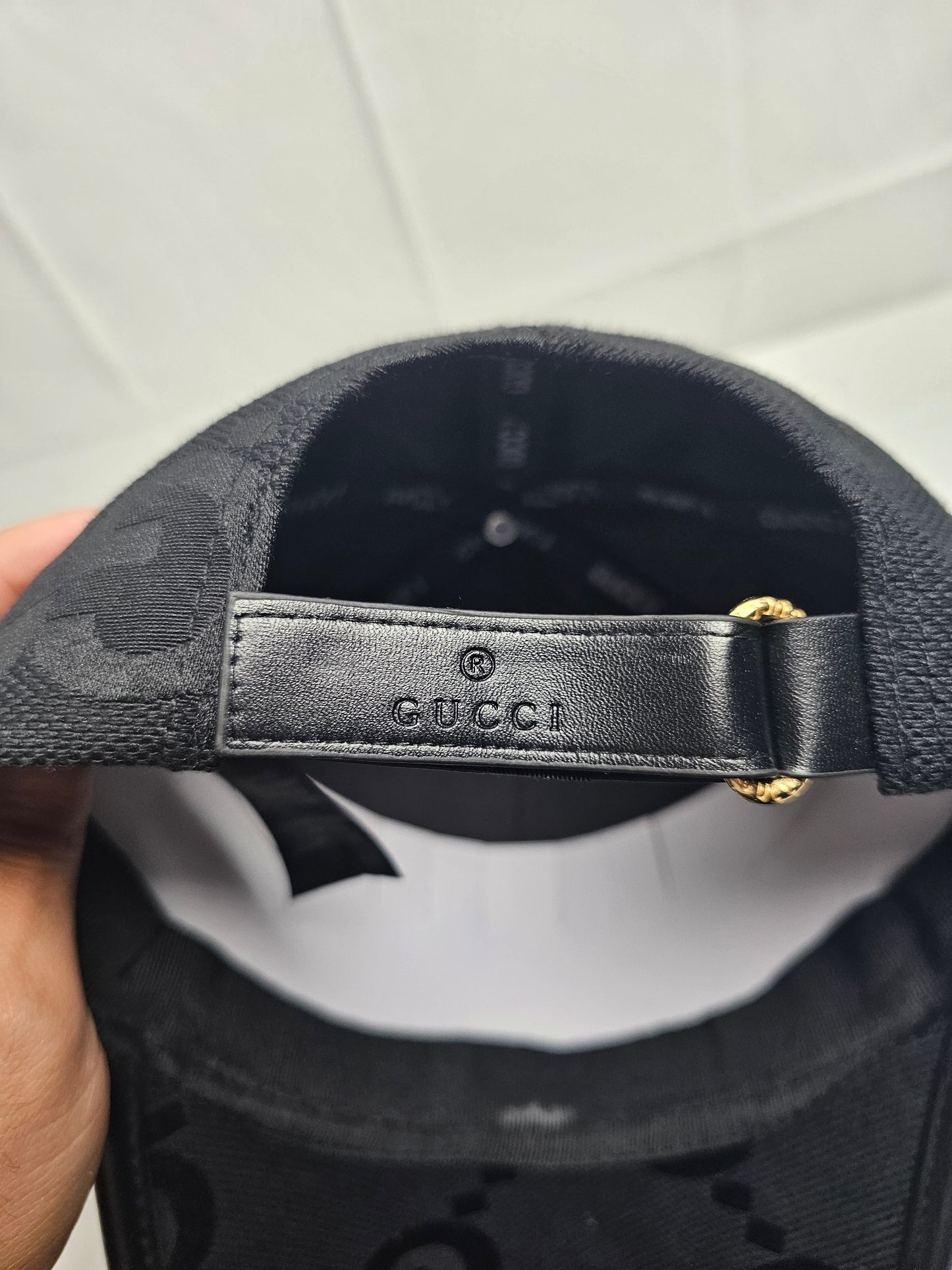 Guc Black Logo Hat