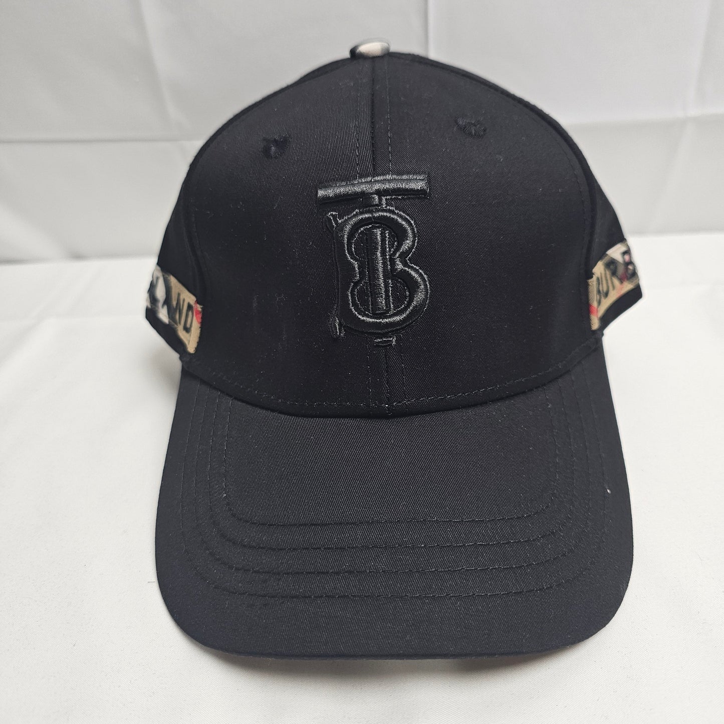 Burb Black Big Logo Hat