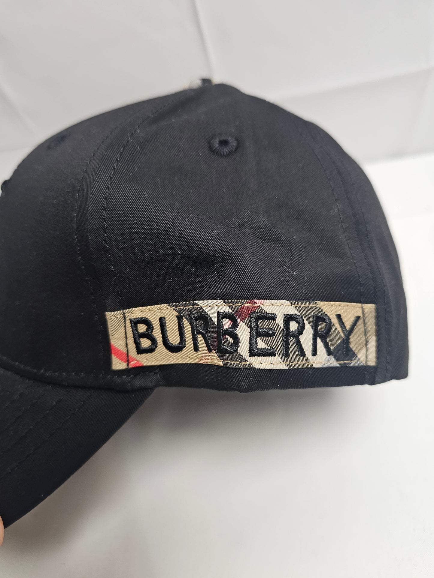 Burb Black Big Logo Hat