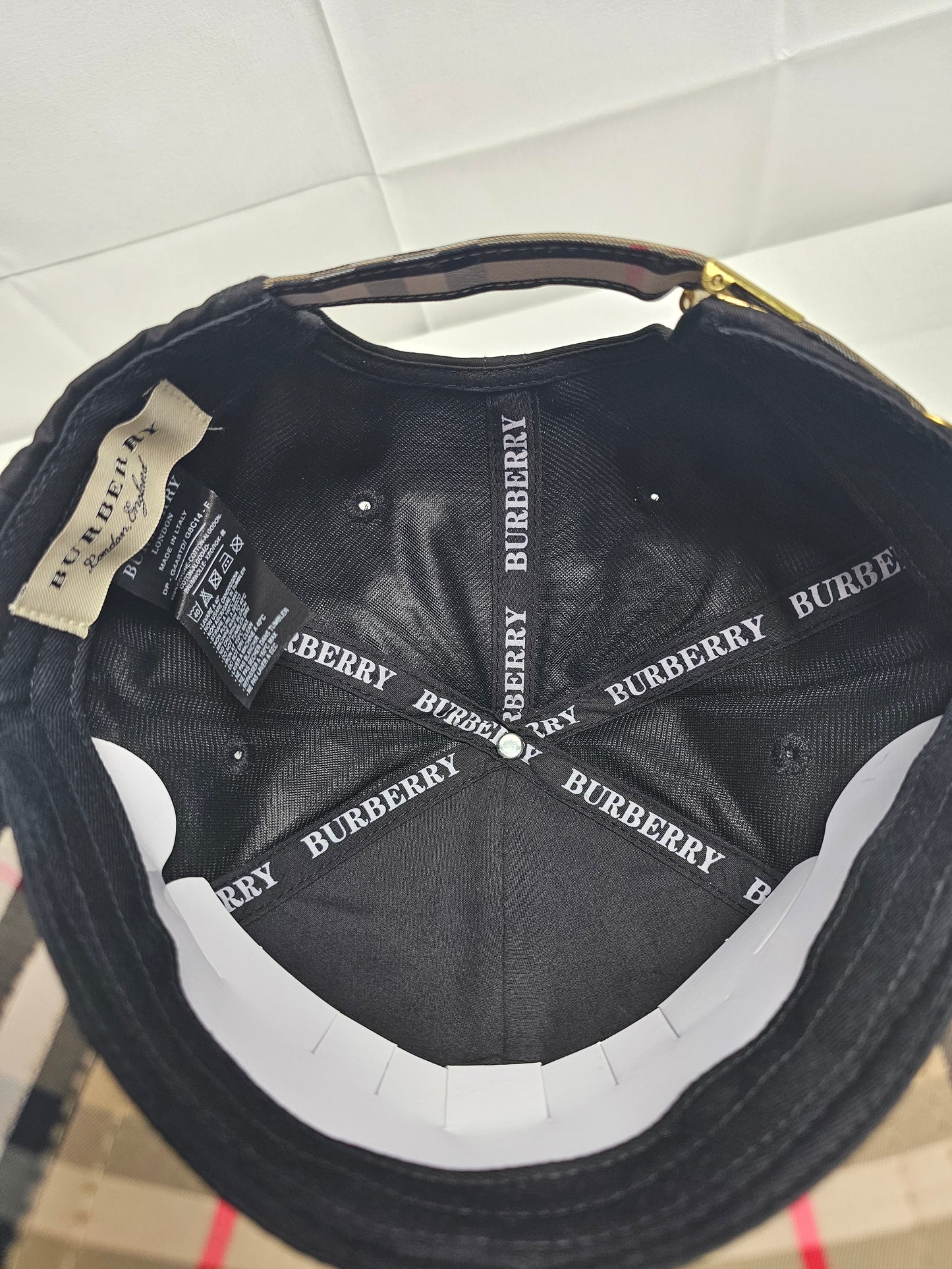 Burb Black Big Logo Hat