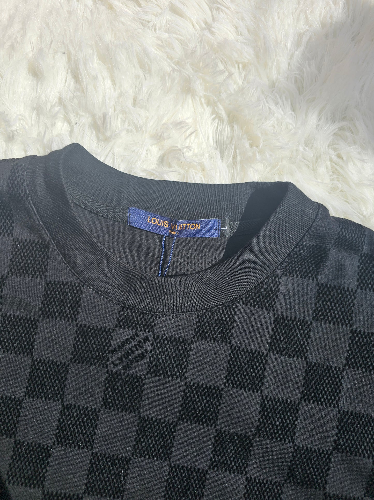 Loui Black Checkered Short Set