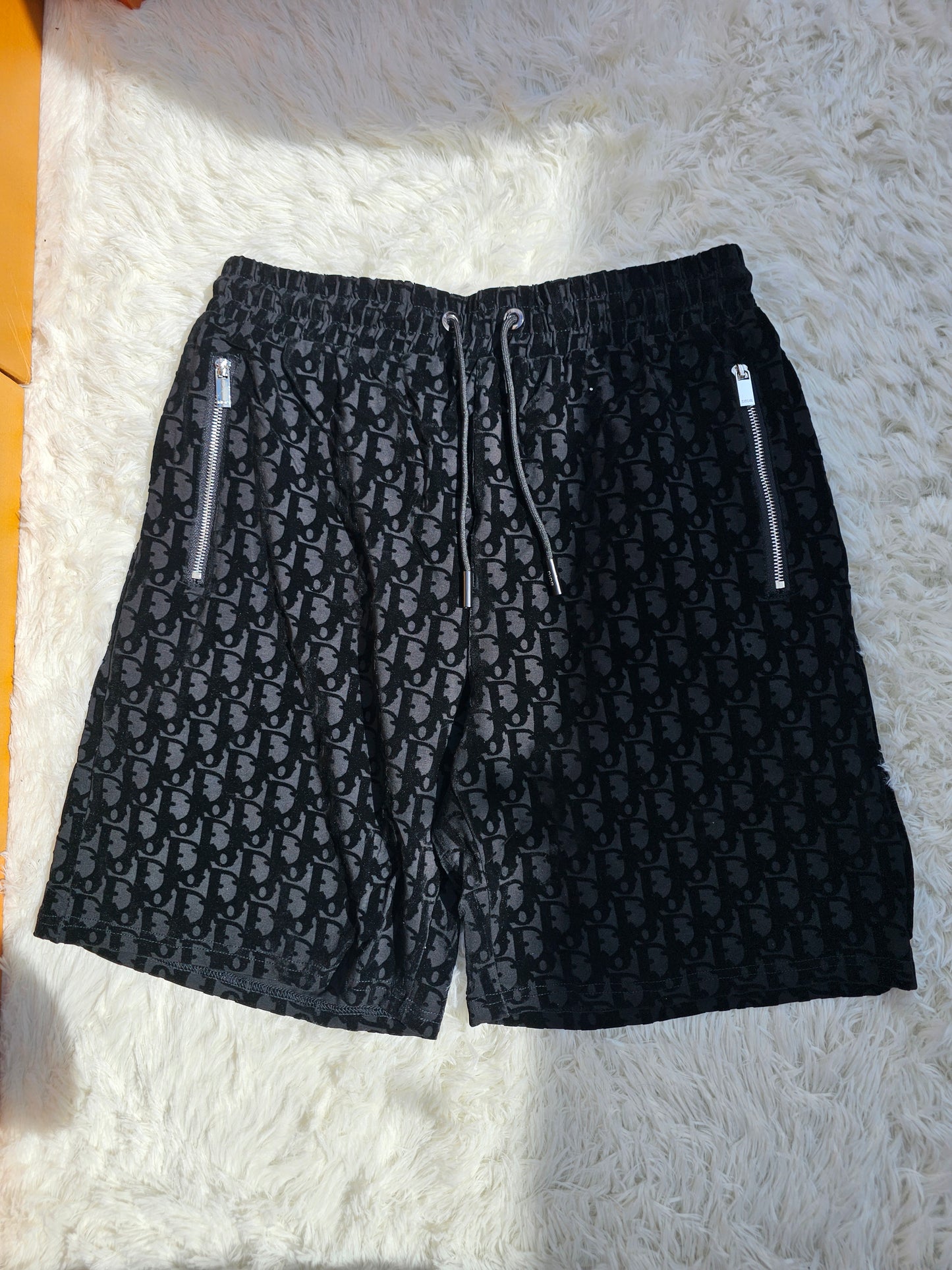 Dor Black Logo Short Set