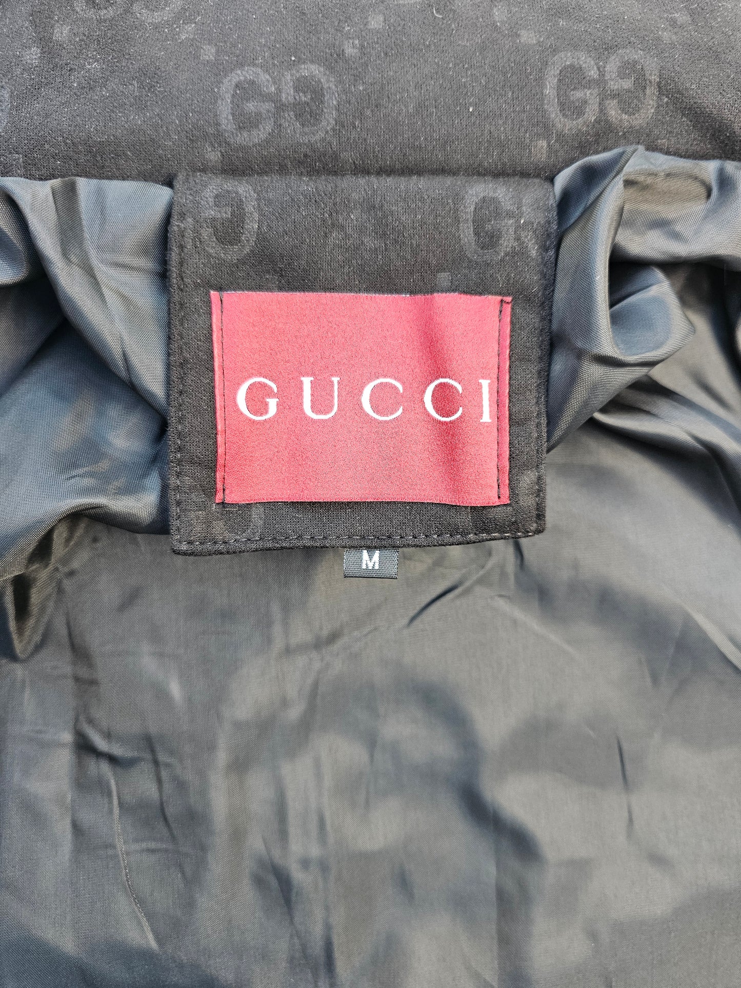 Guc Black Windbreaker