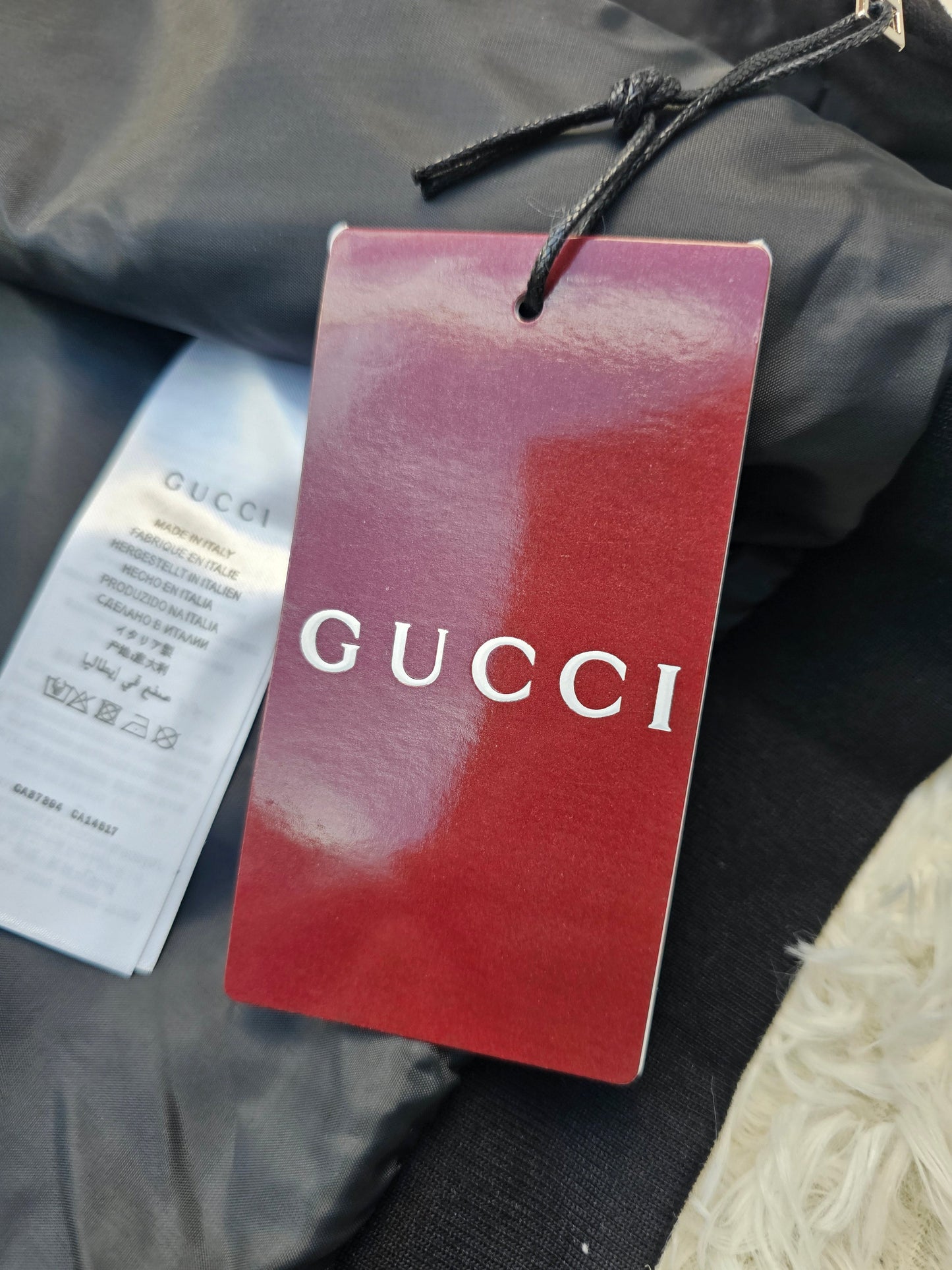 Guc Black Windbreaker