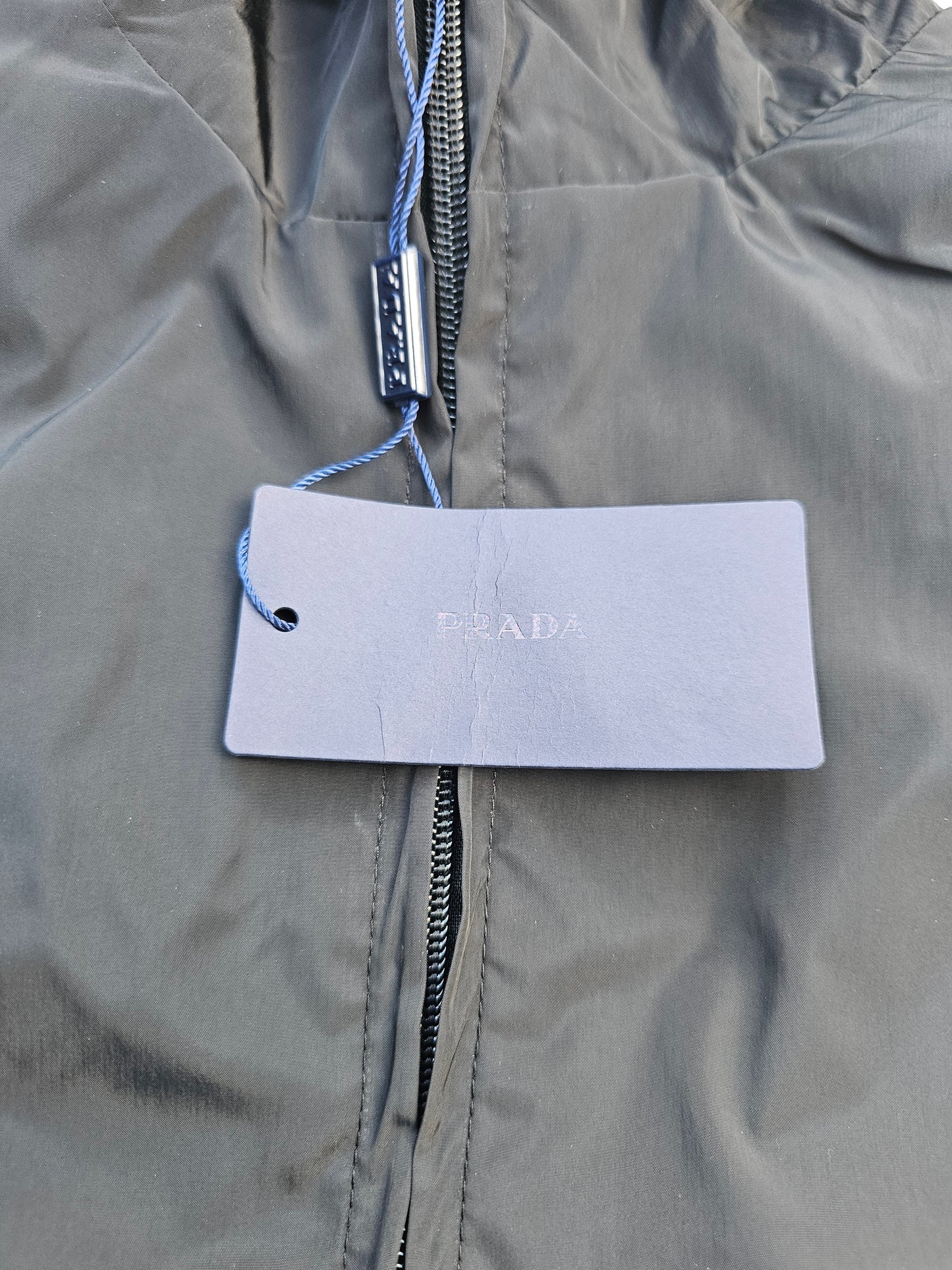 Prad Black Windbreaker