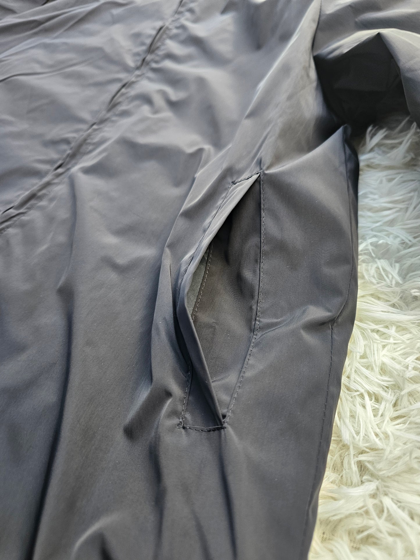 Prad Black Windbreaker