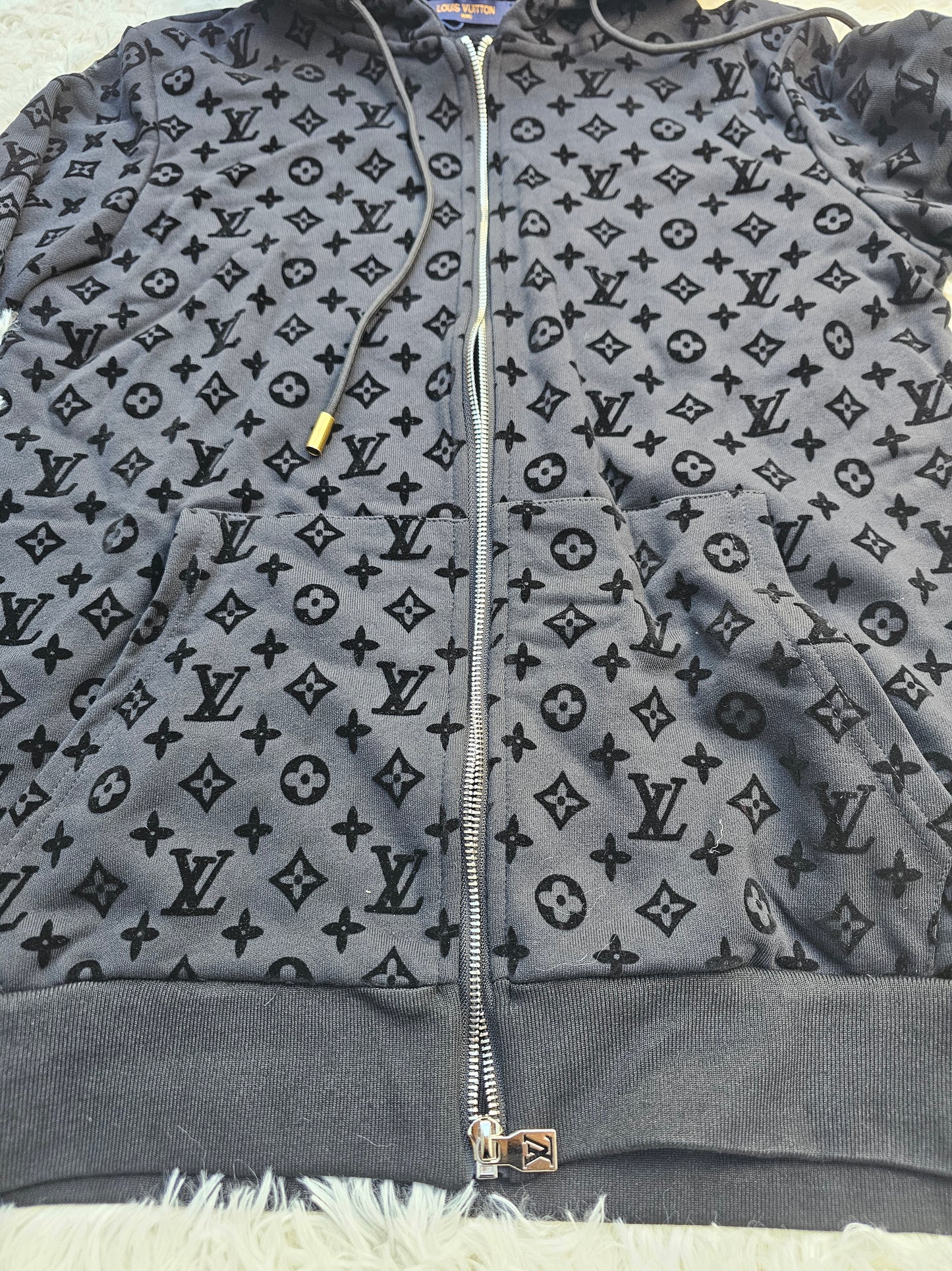 Loui Black Logo Tracksuit