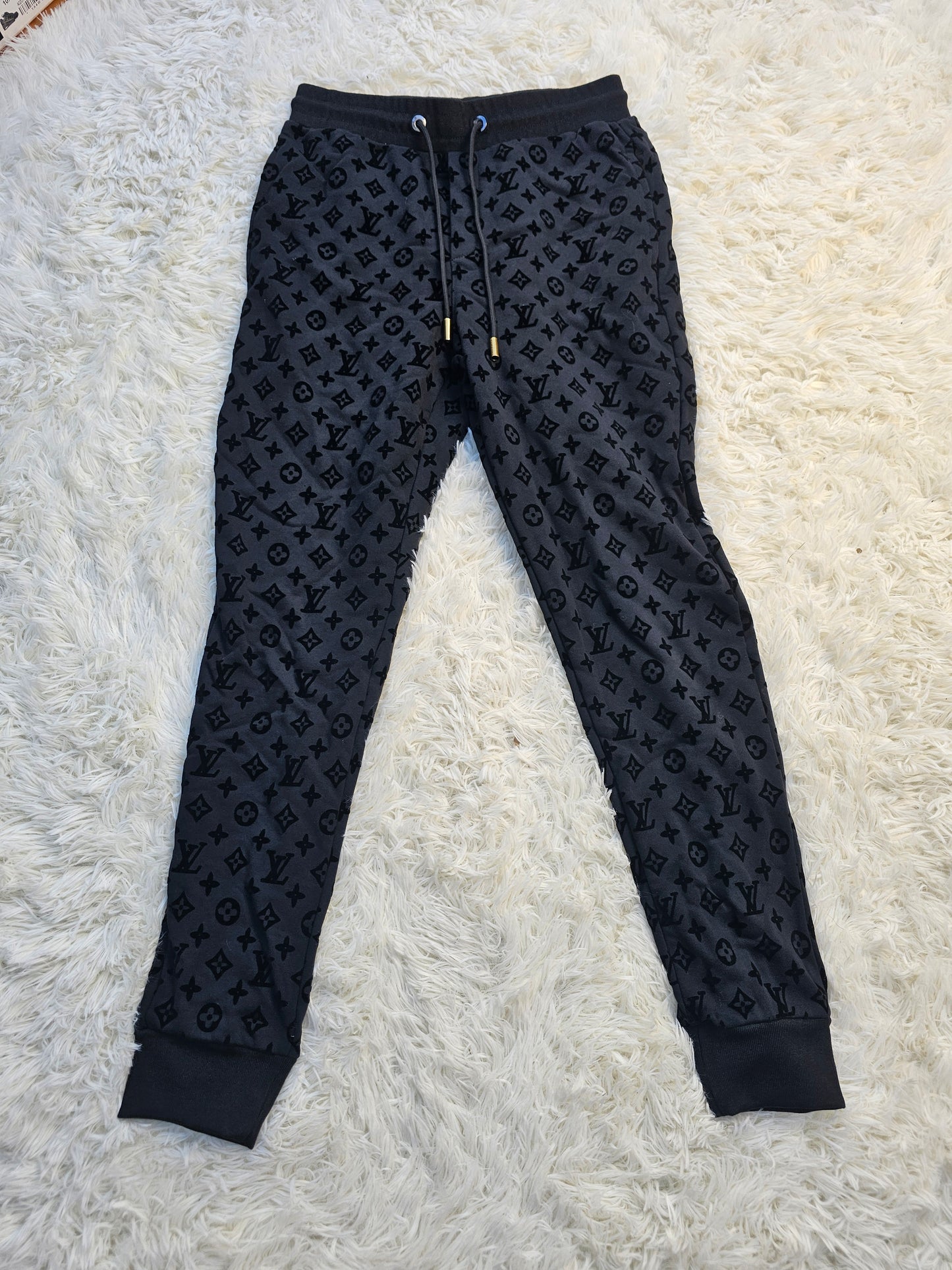 Loui Black Logo Tracksuit