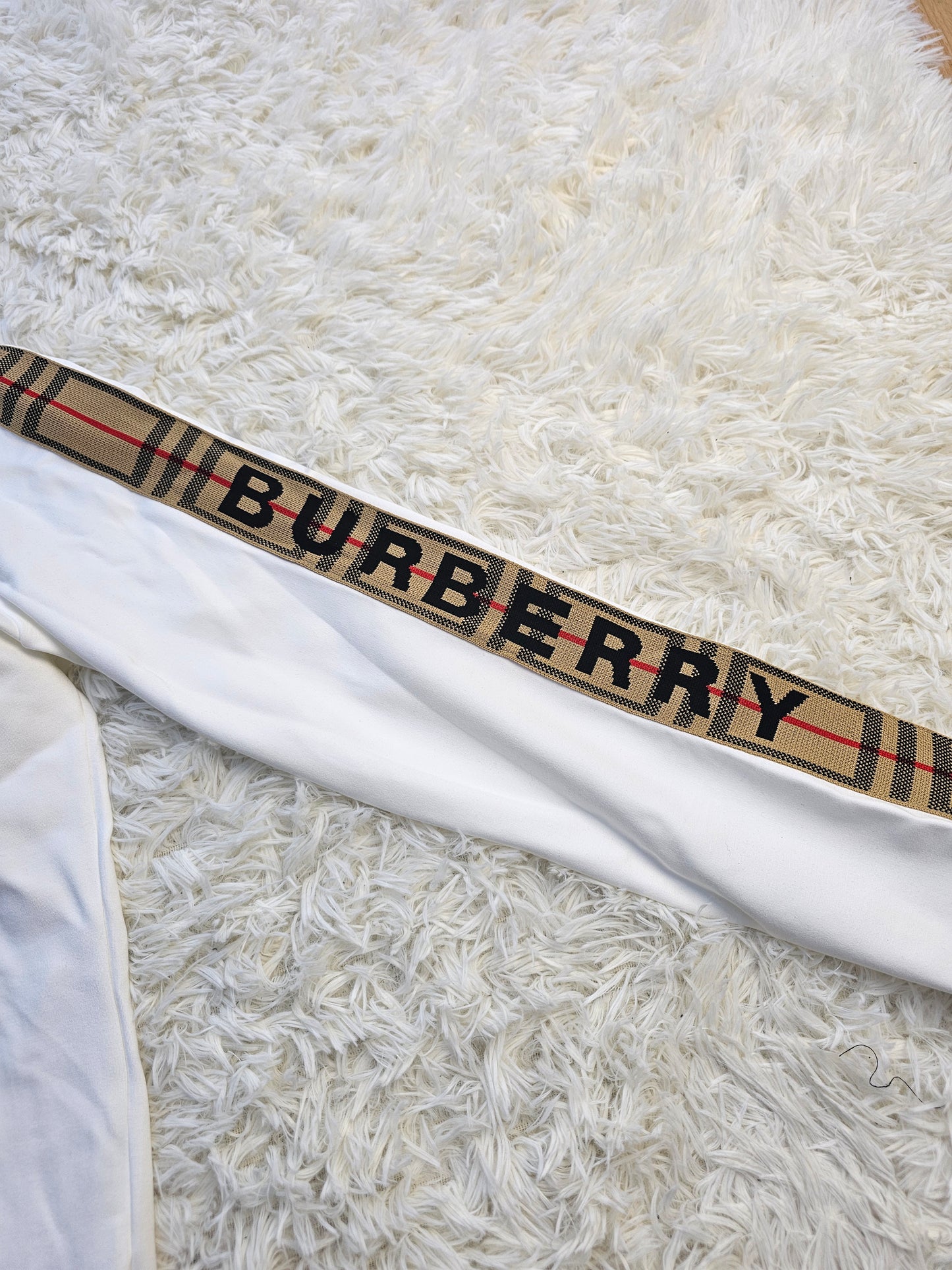 Burb White Logo Tracksuit