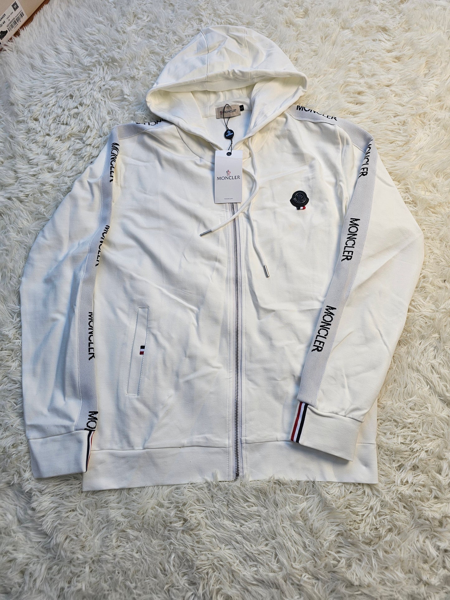 Mon White Logo Tracksuit