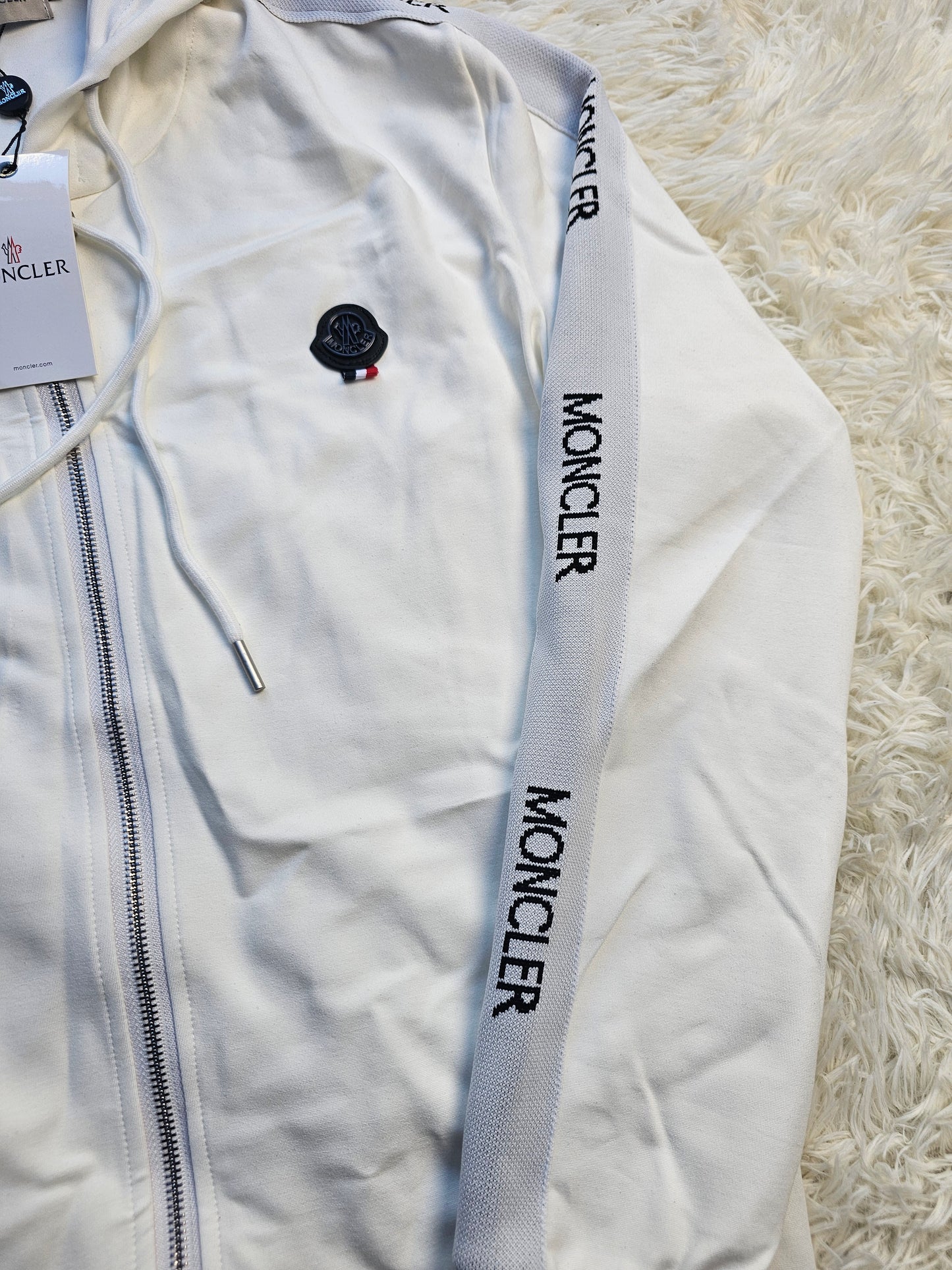 Mon White Logo Tracksuit