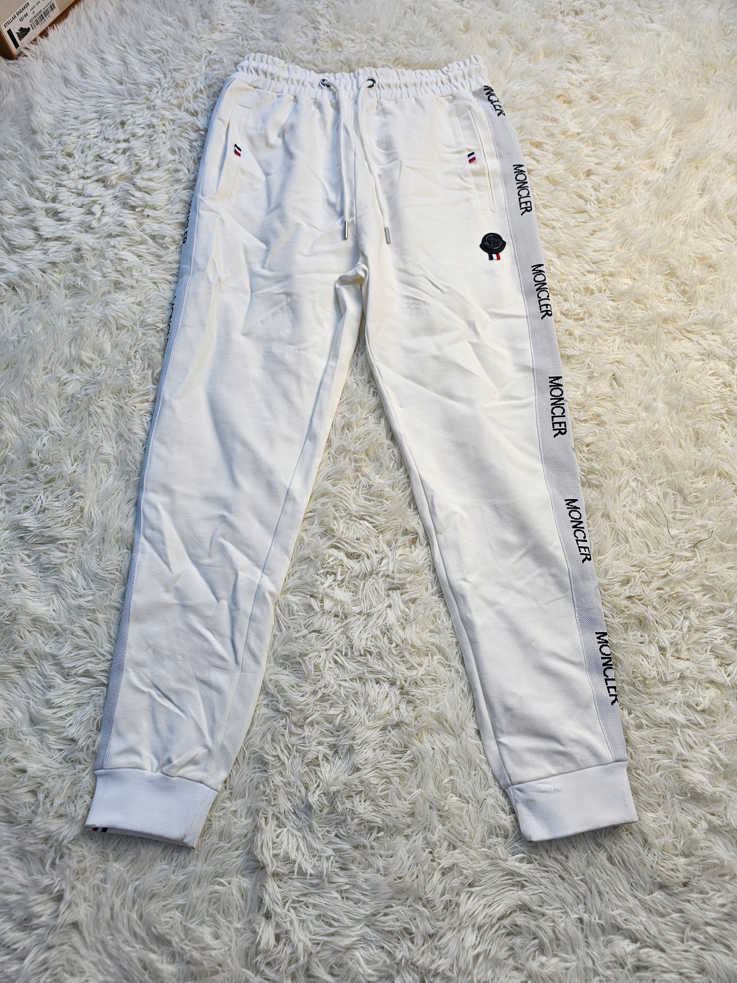 Mon White Logo Tracksuit