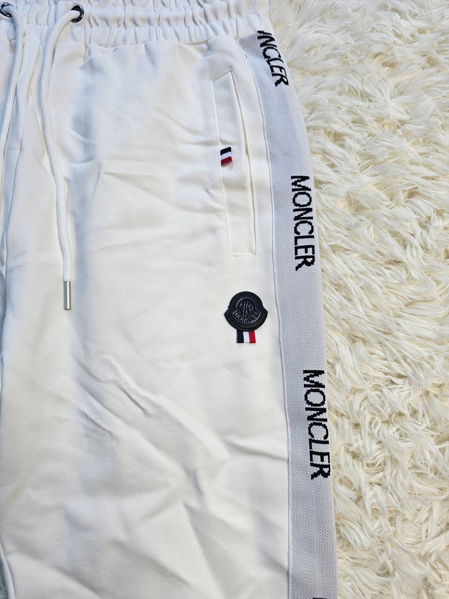 Mon White Logo Tracksuit