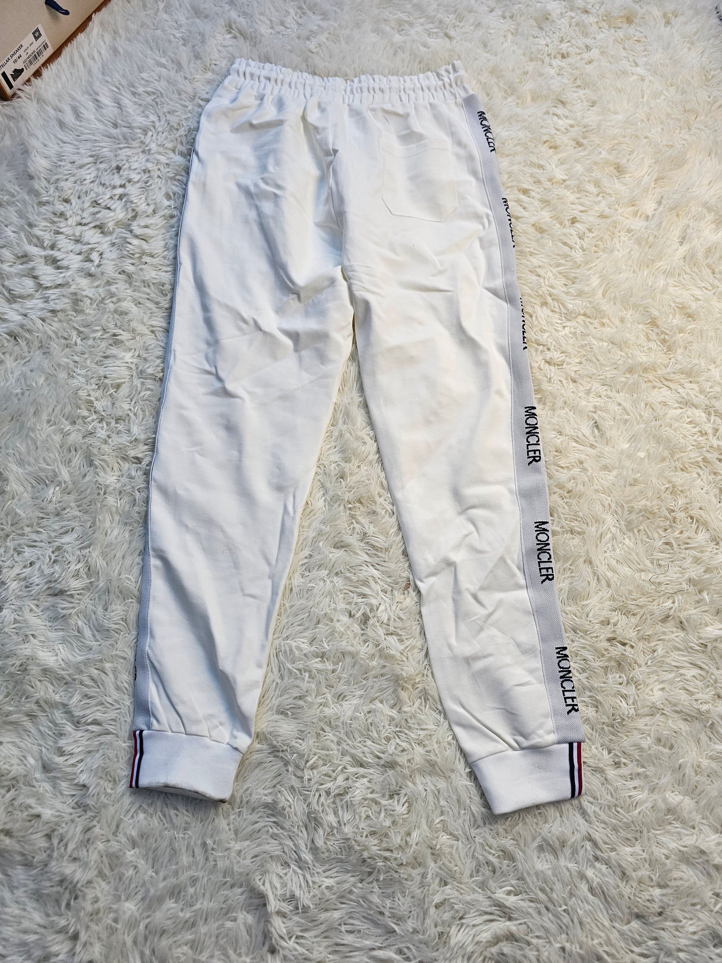 Mon White Logo Tracksuit