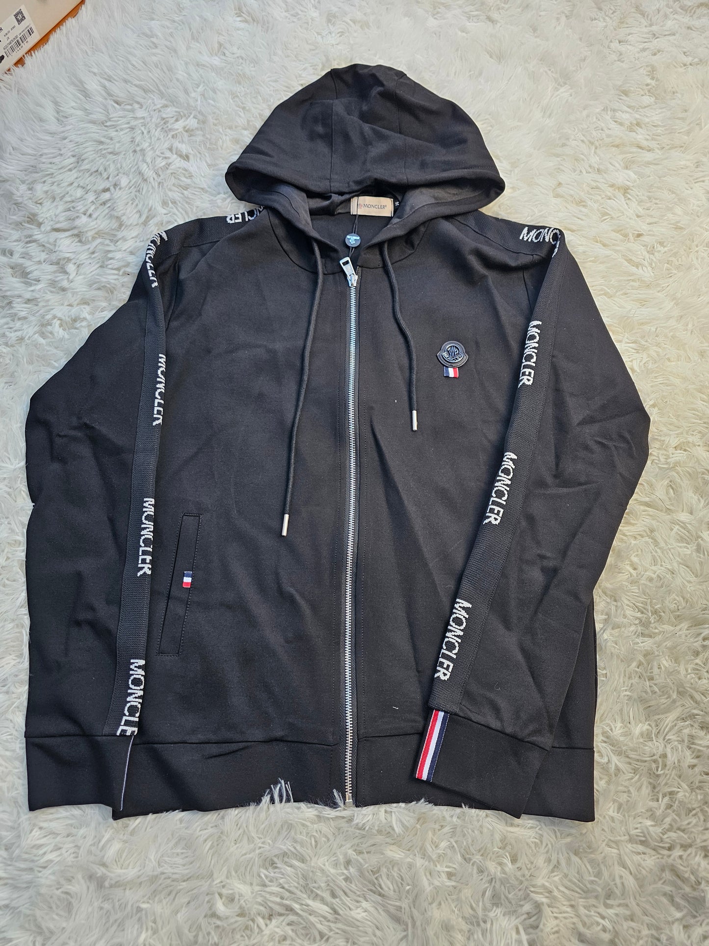 Mon Black Logo Tracksuit