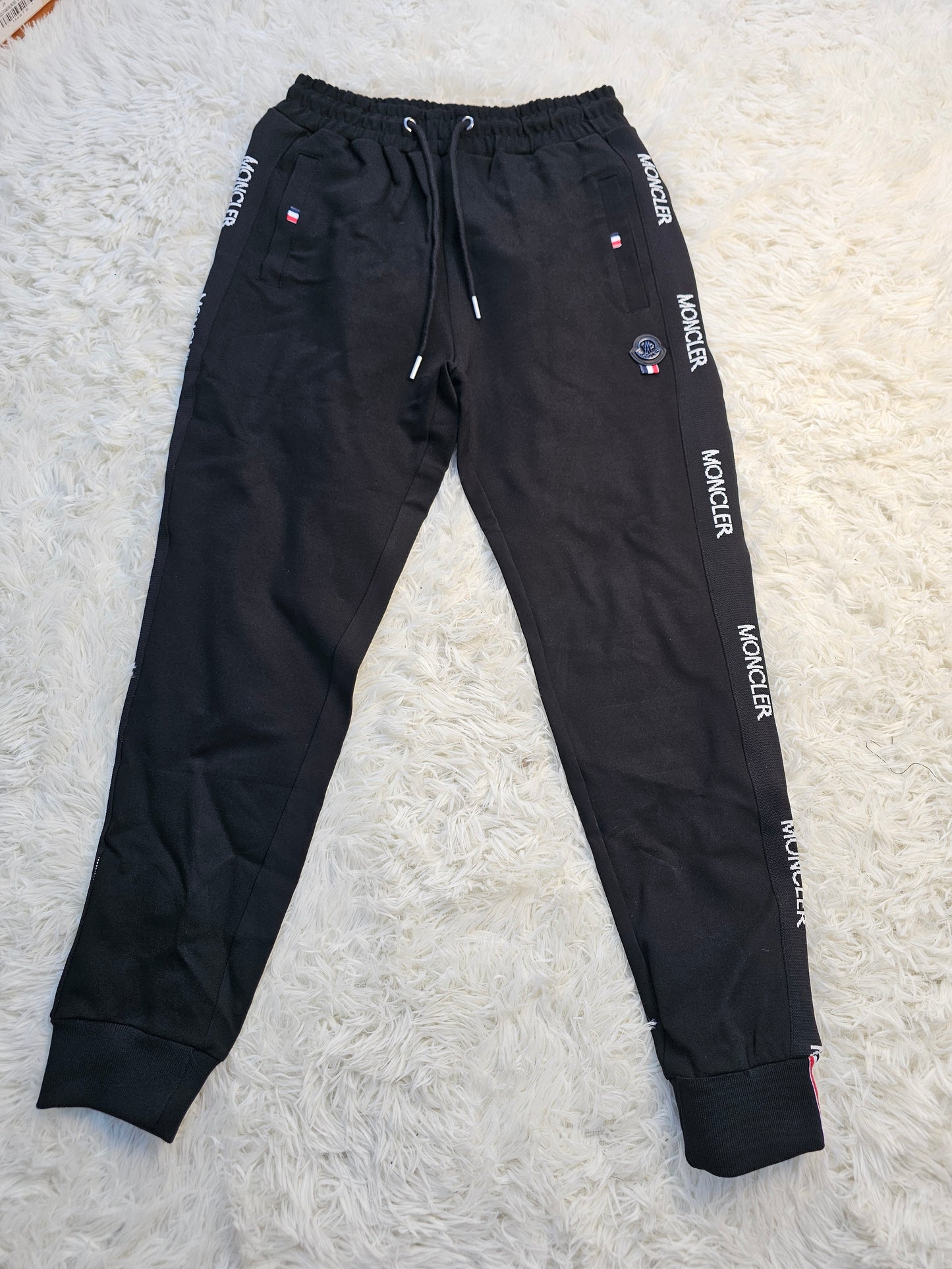Mon Black Logo Tracksuit