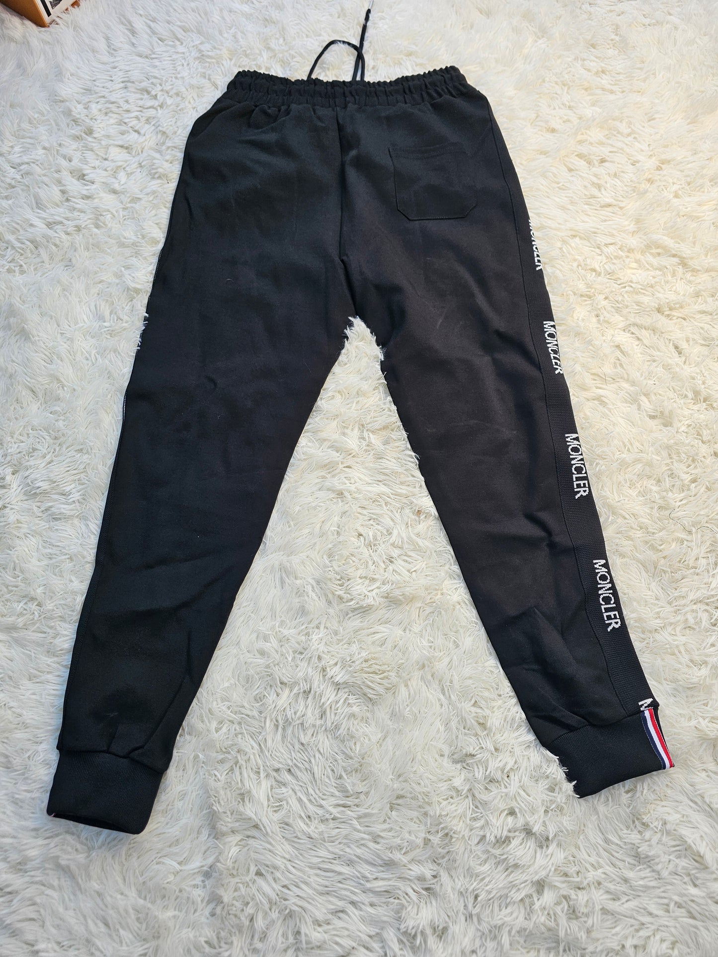 Mon Black Logo Tracksuit