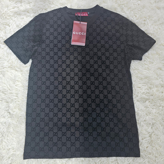 Guc Black Logo T-Shirt