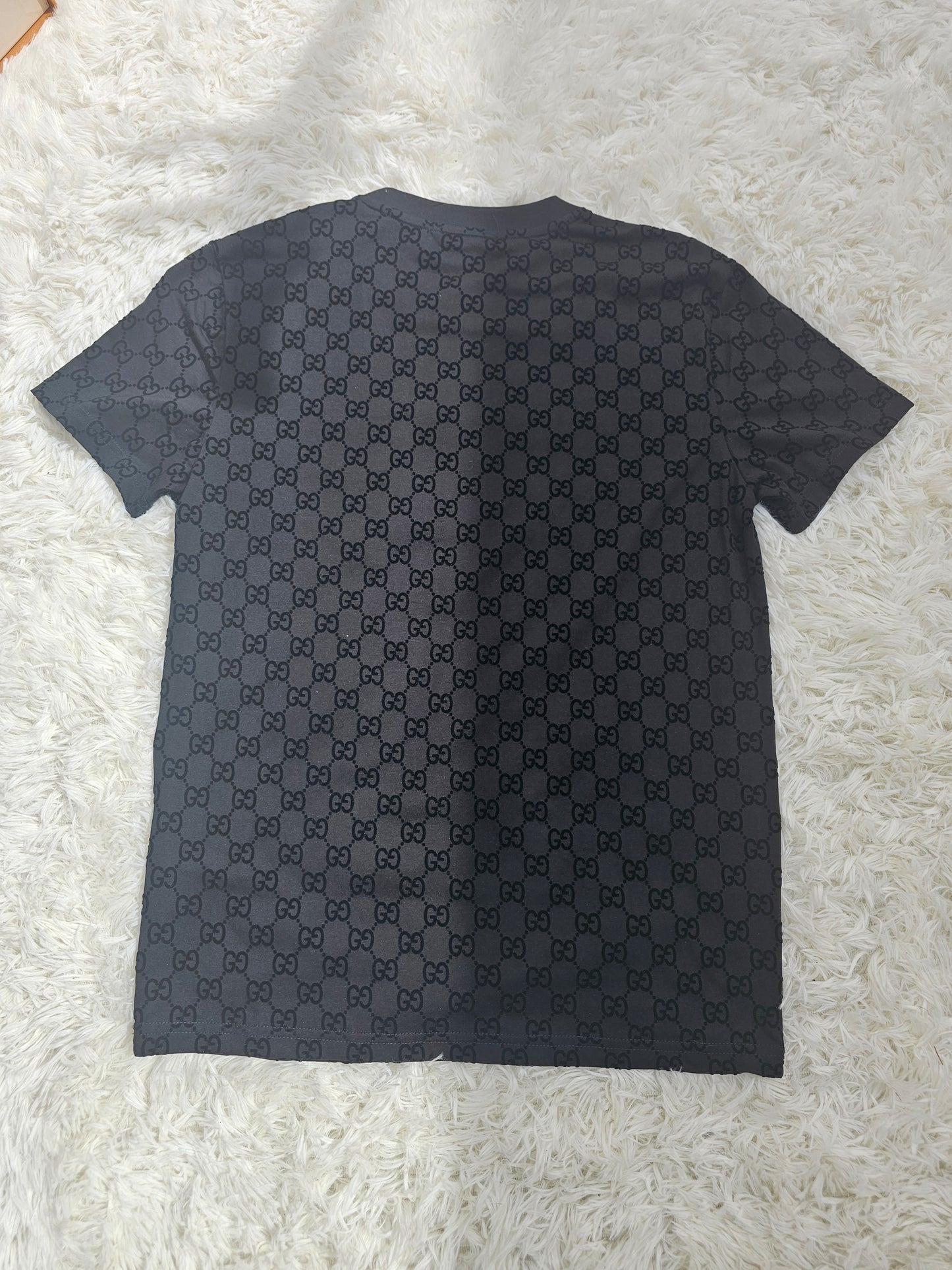Guc Black Logo T-Shirt