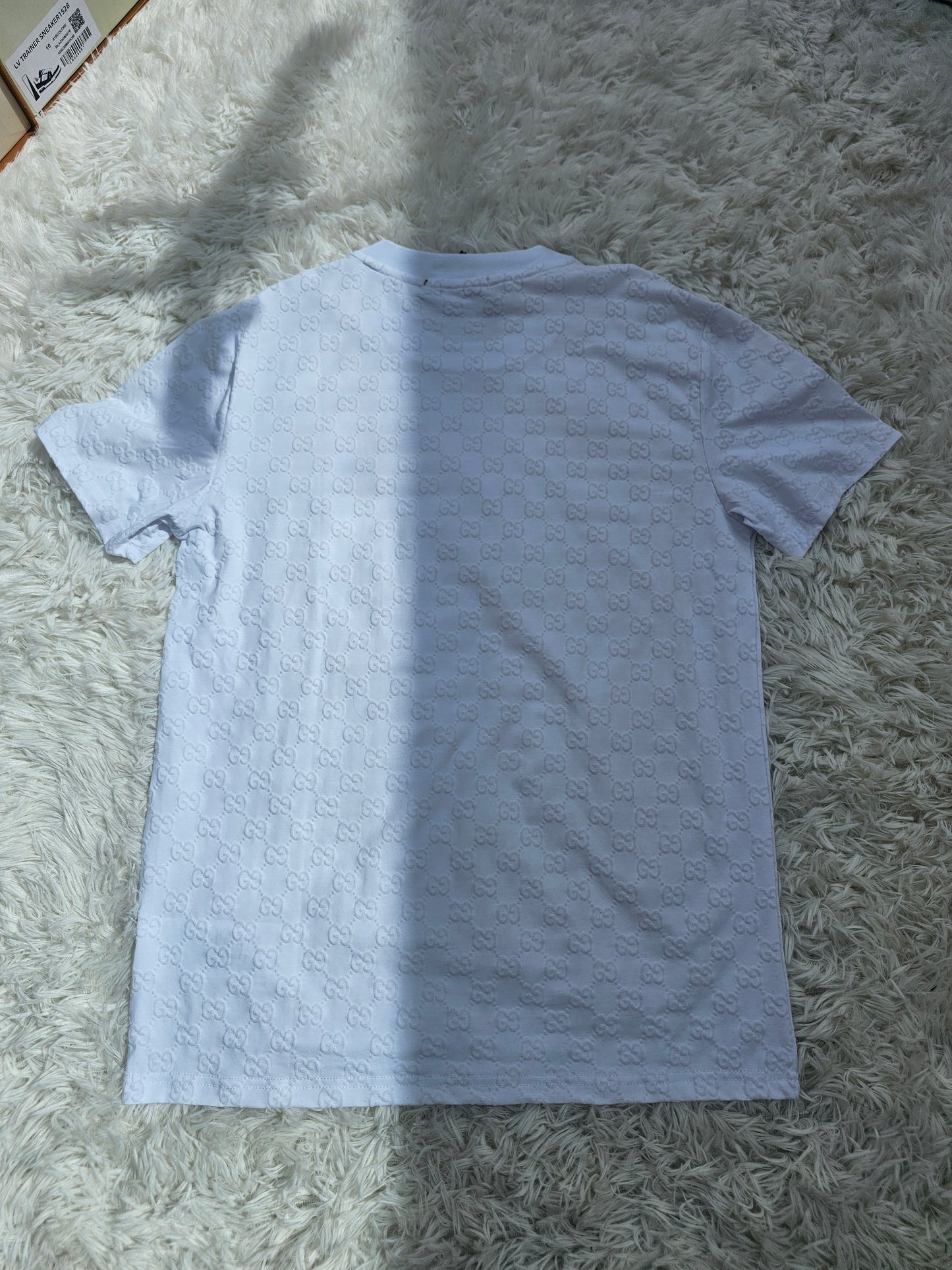 Guc White Logo T-Shirt