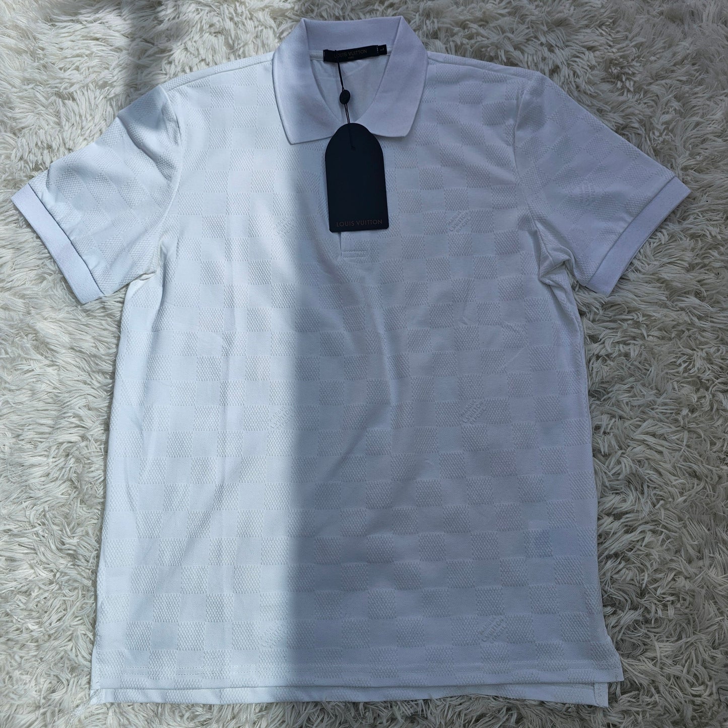 Loui White Polo Shirt