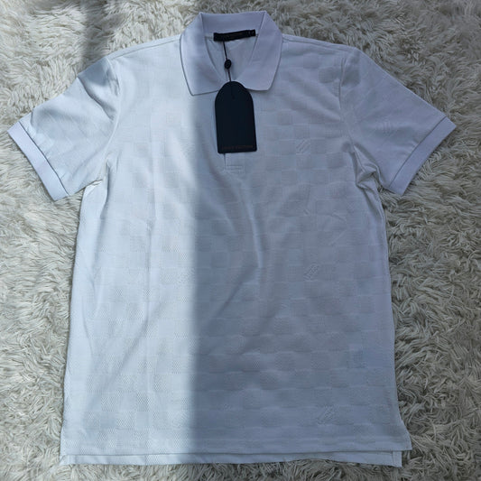 Loui White Polo Shirt