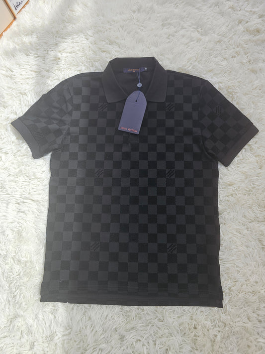 Loui Black Polo Shirt