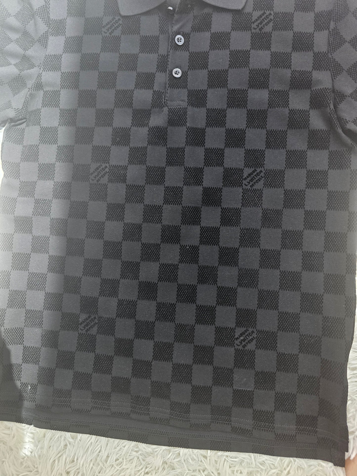 Loui Black Polo Shirt
