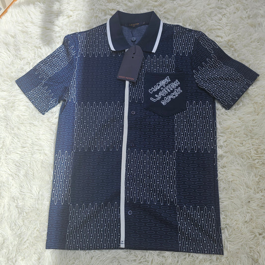 Loui Blue Polo Shirt