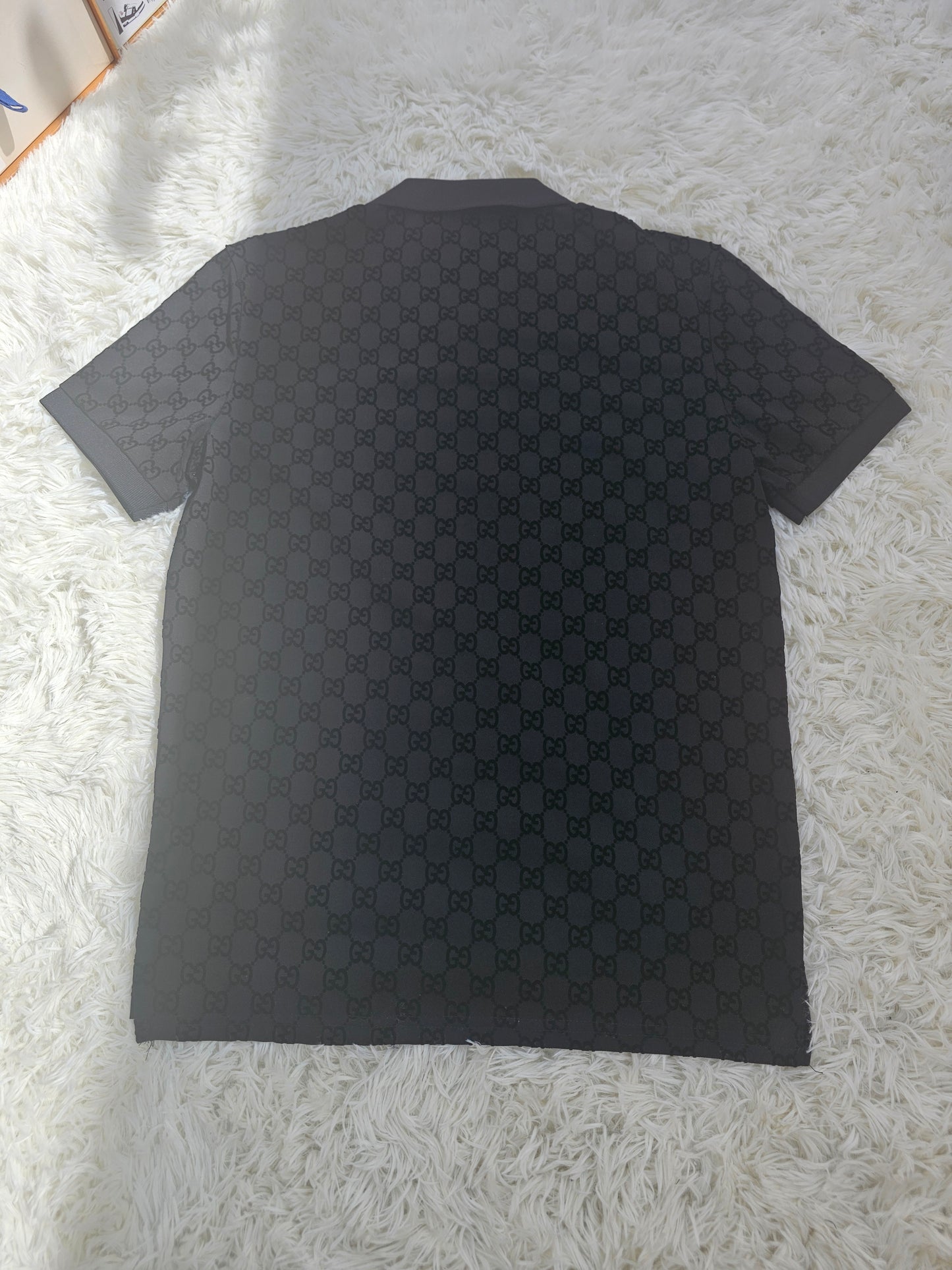 Guc Black Polo Shirt