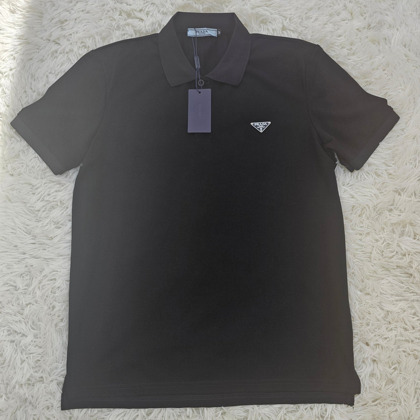 Prad Black Polo Shirt