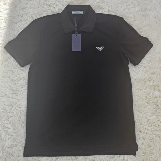 Prad Black Polo Shirt