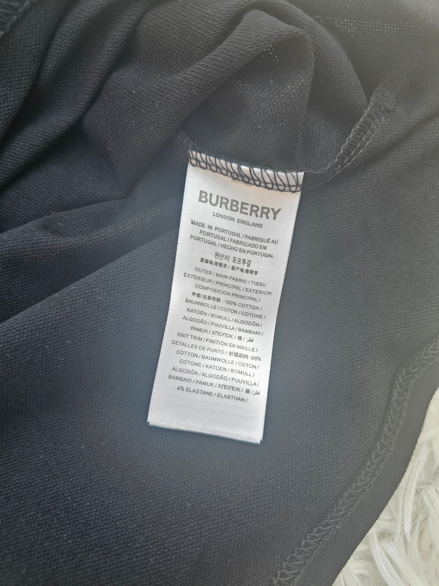 Burb Black Polo Shirt