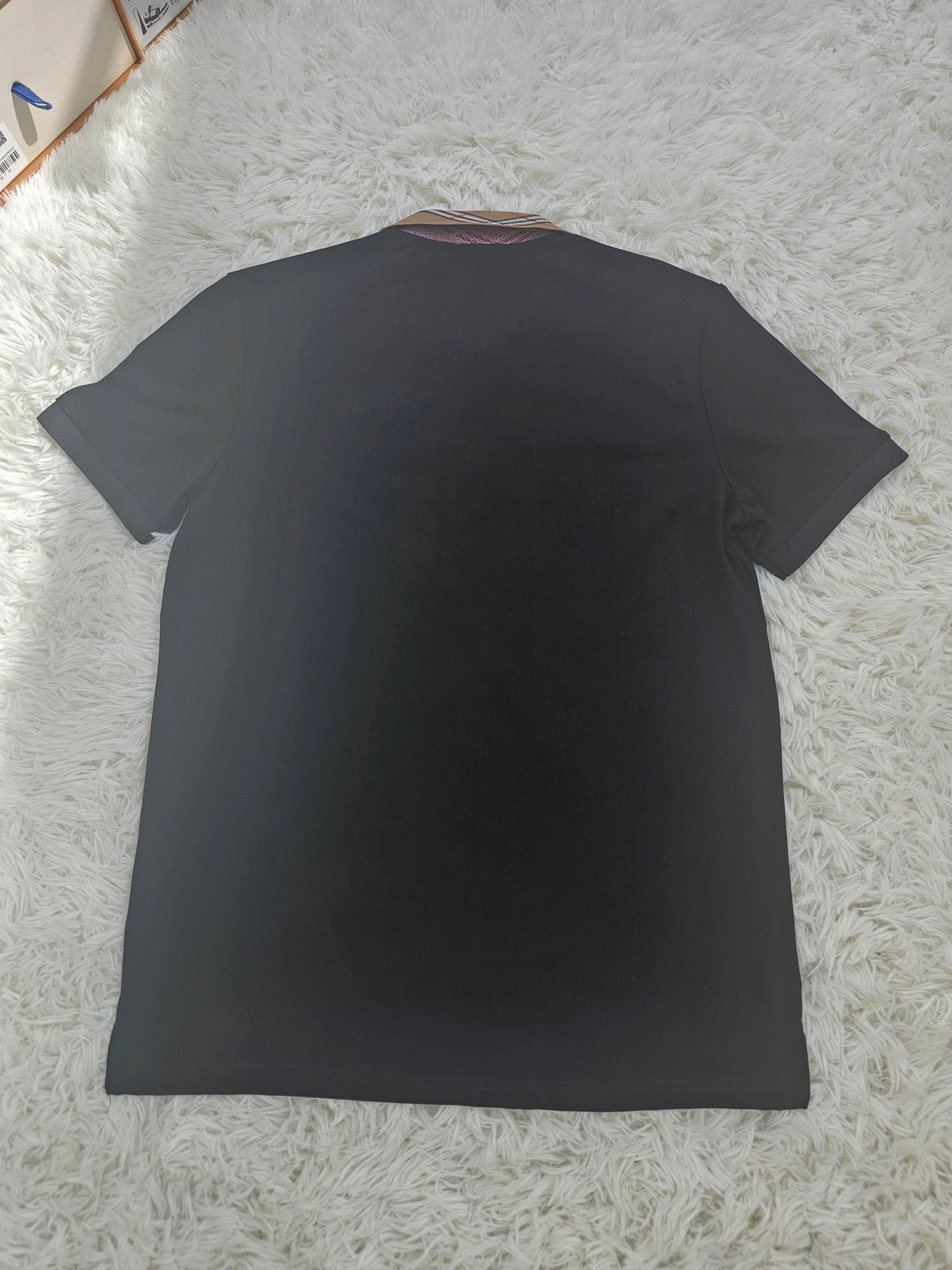 Burb Black Polo Shirt