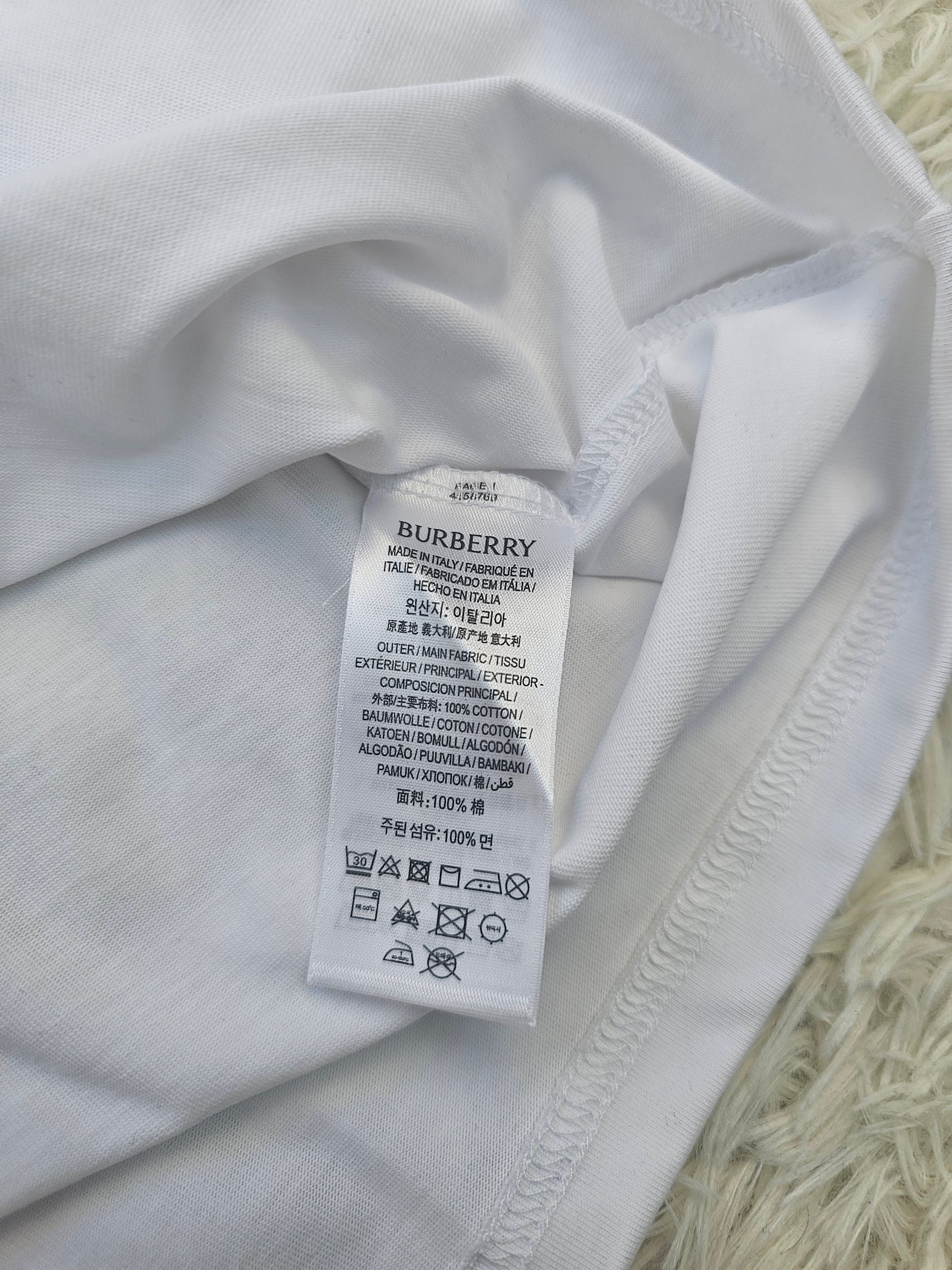 Burb White Oversized T-shirt