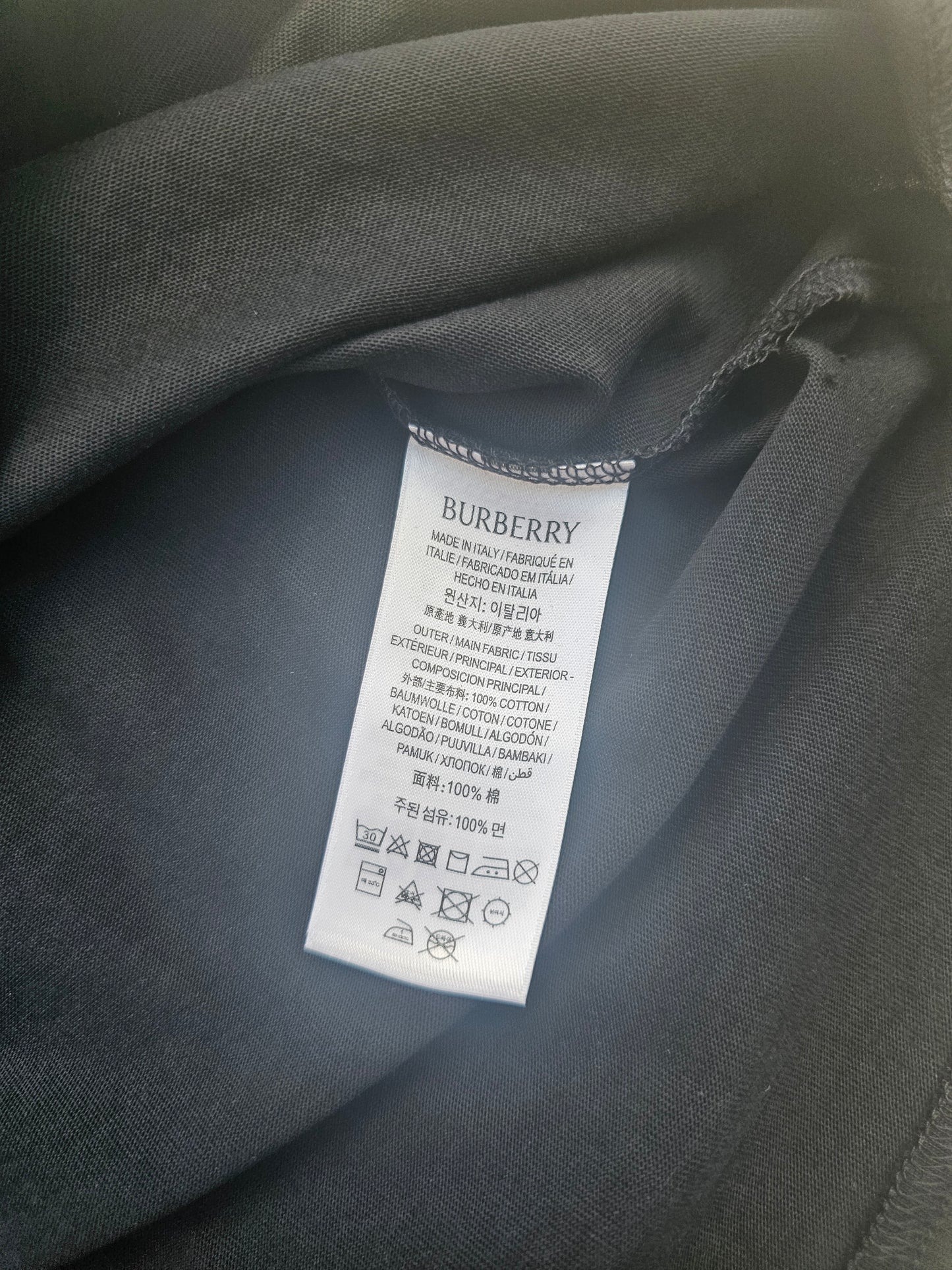Burb Black Oversized T-shirt