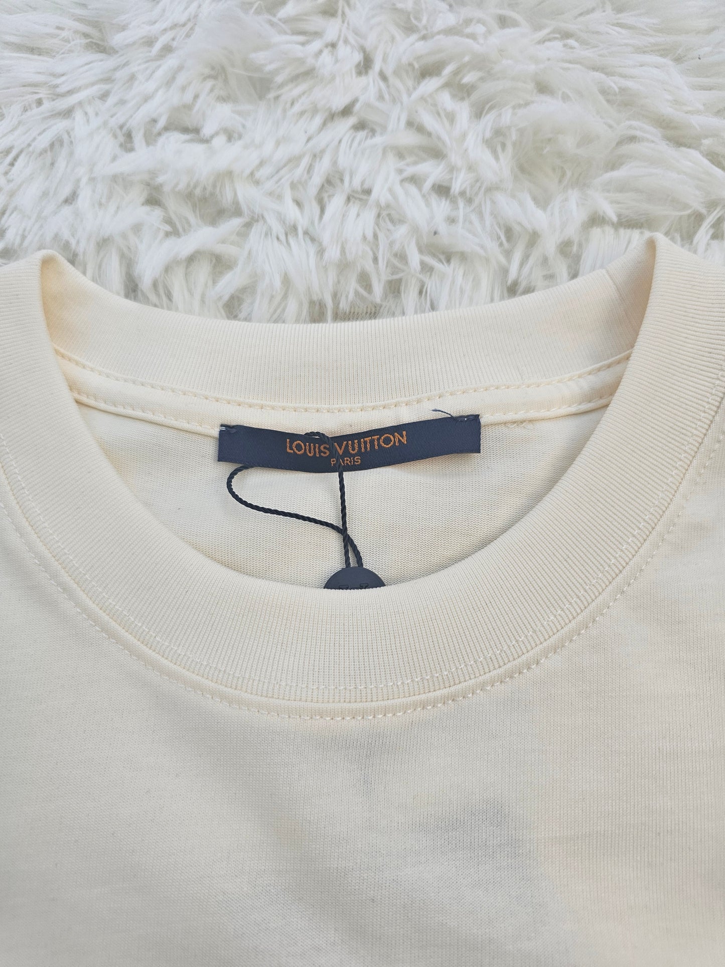 Loui White Oversized Logo T-Shirt