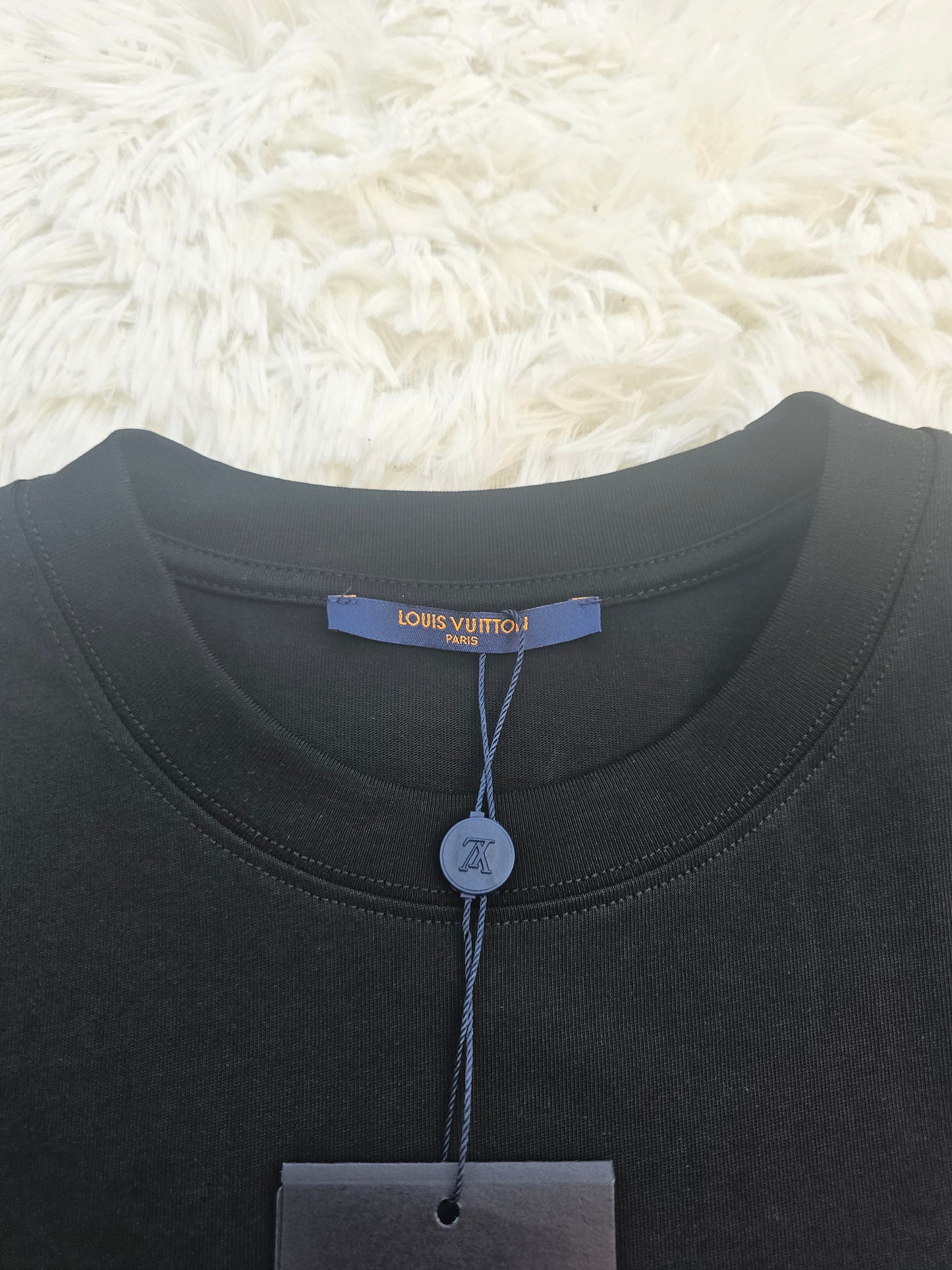 Loui Black Oversized Logo T-Shirt