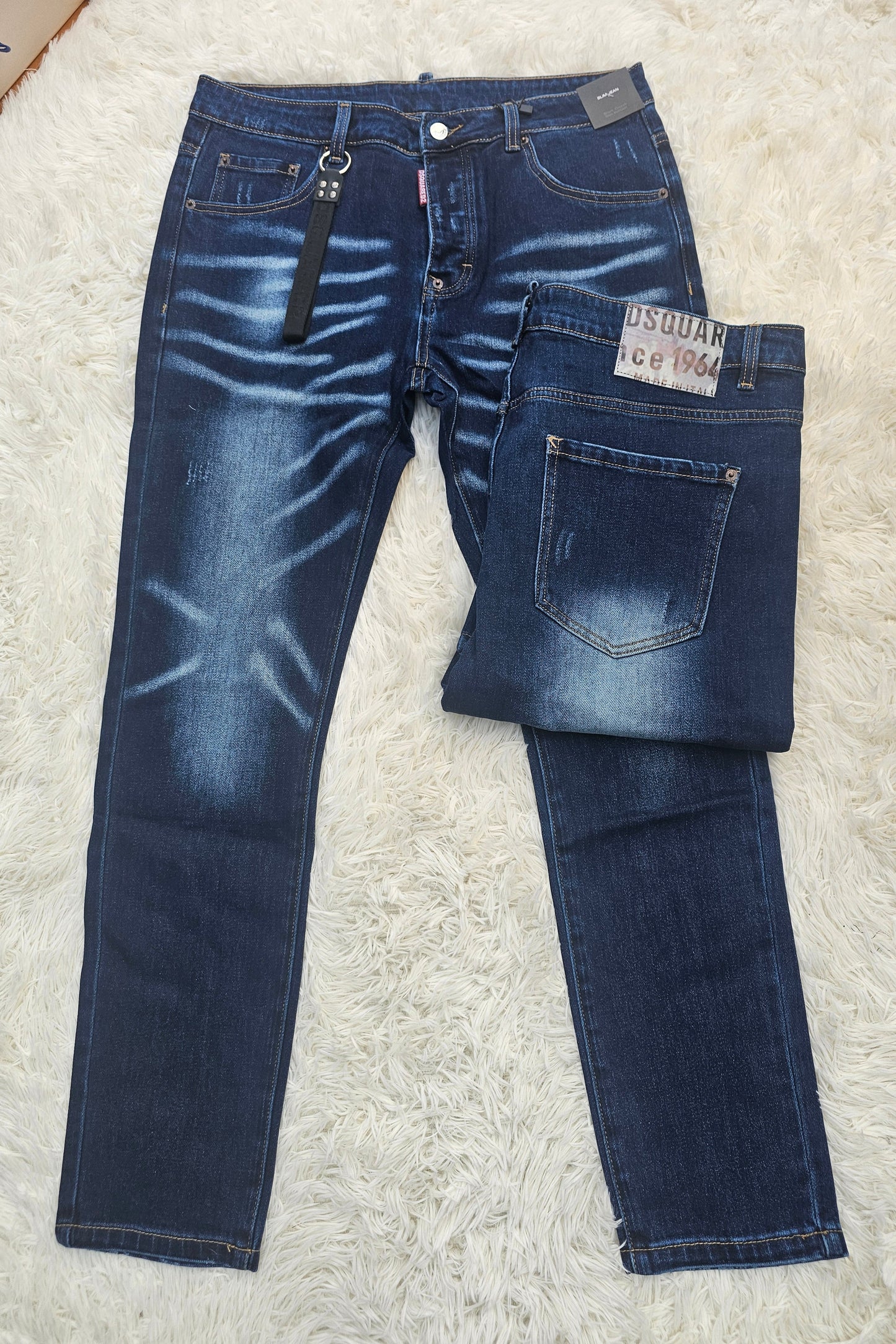 Dsquar Blue Back Tag Jeans