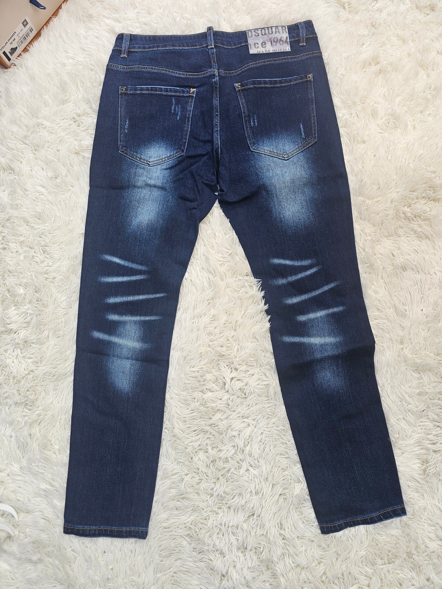Dsquar Blue Back Tag Jeans