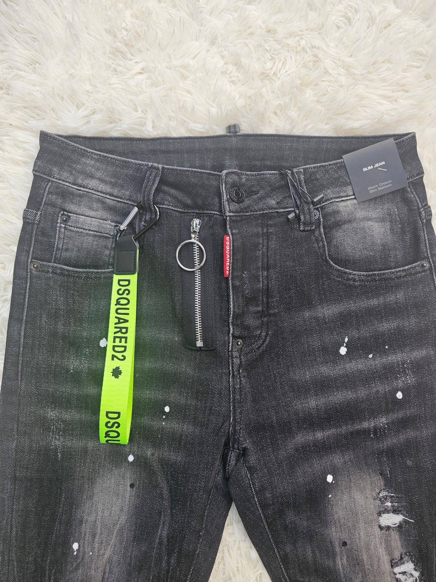 Dsquar Black Back Tag Jeans