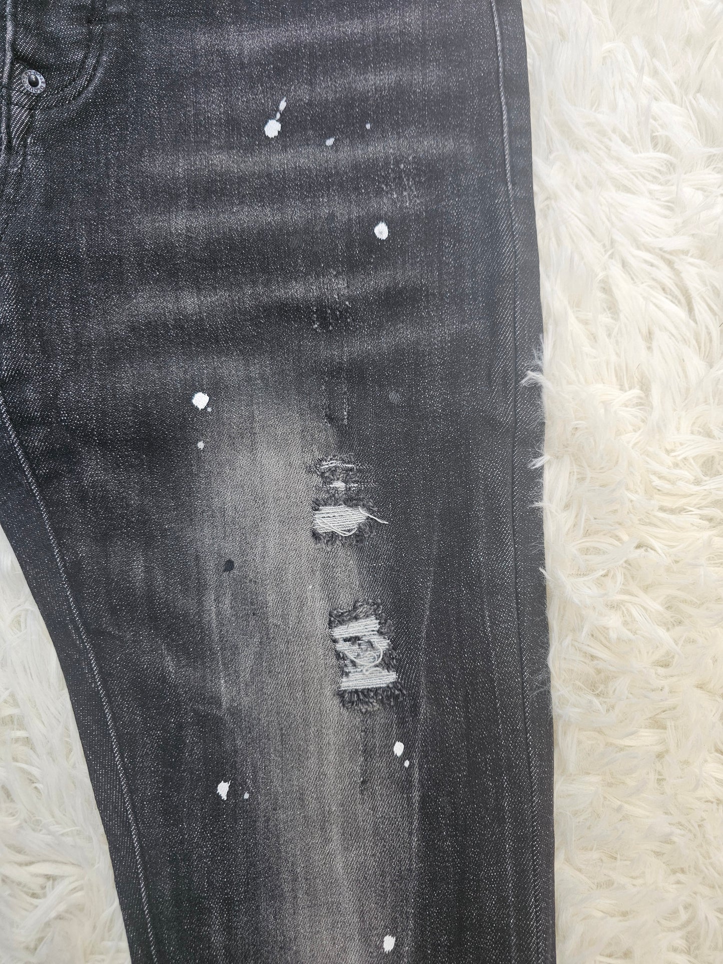 Dsquar Black Back Tag Jeans